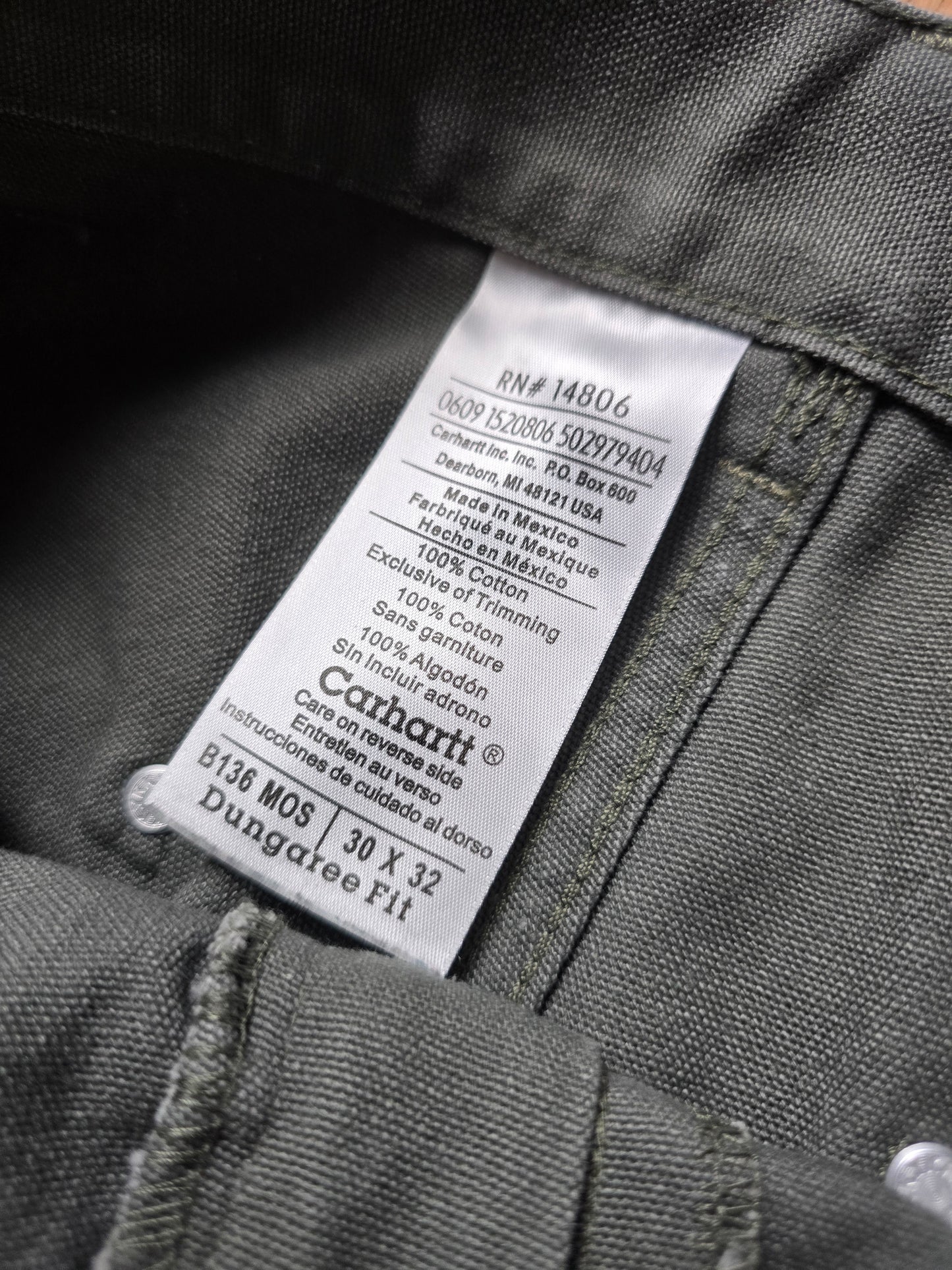 Carhartt Baggy Double Knee Carpenter Pants (34x30)