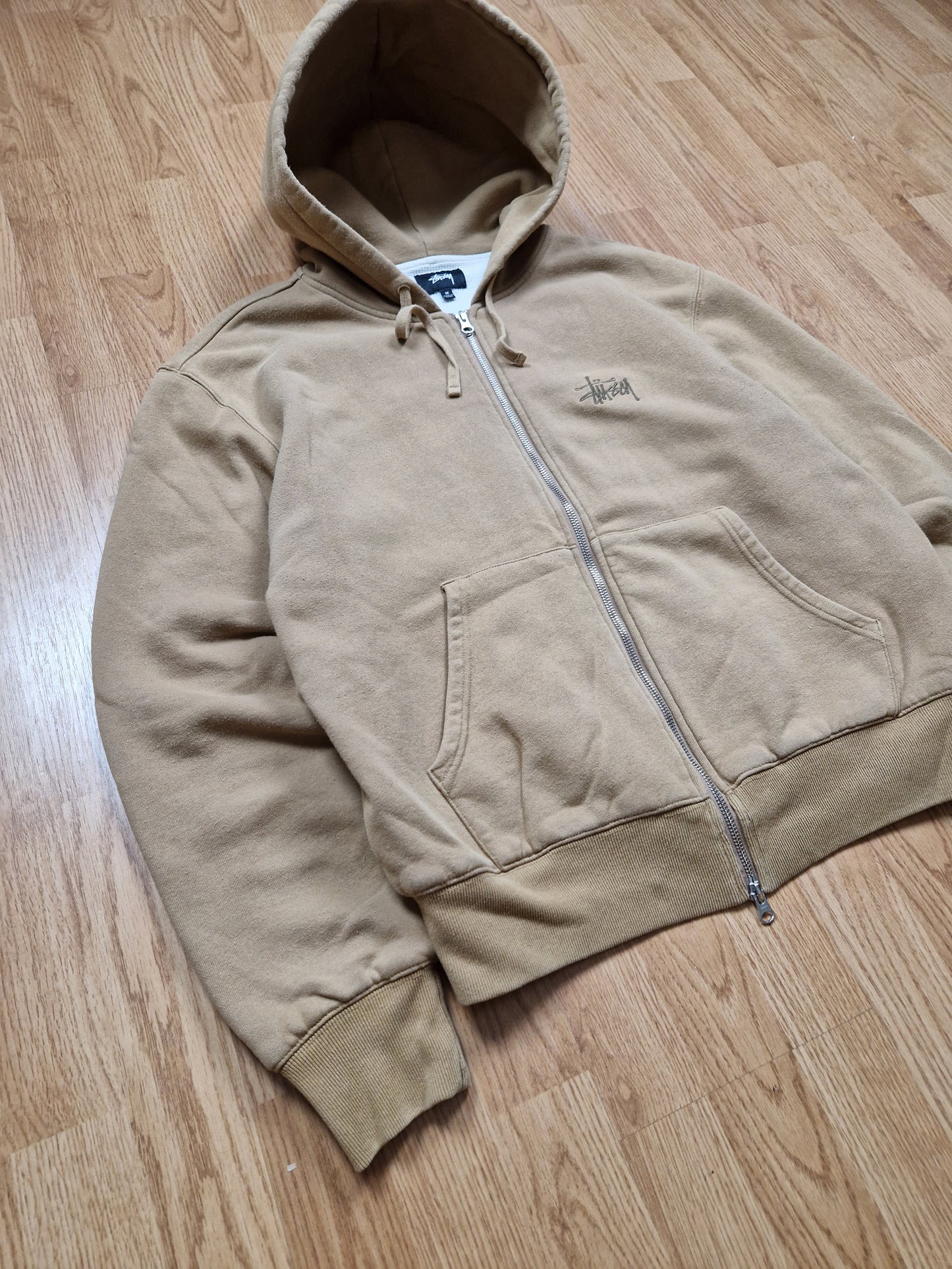 Stussy Thermal Lined Zip Hoodie (M)