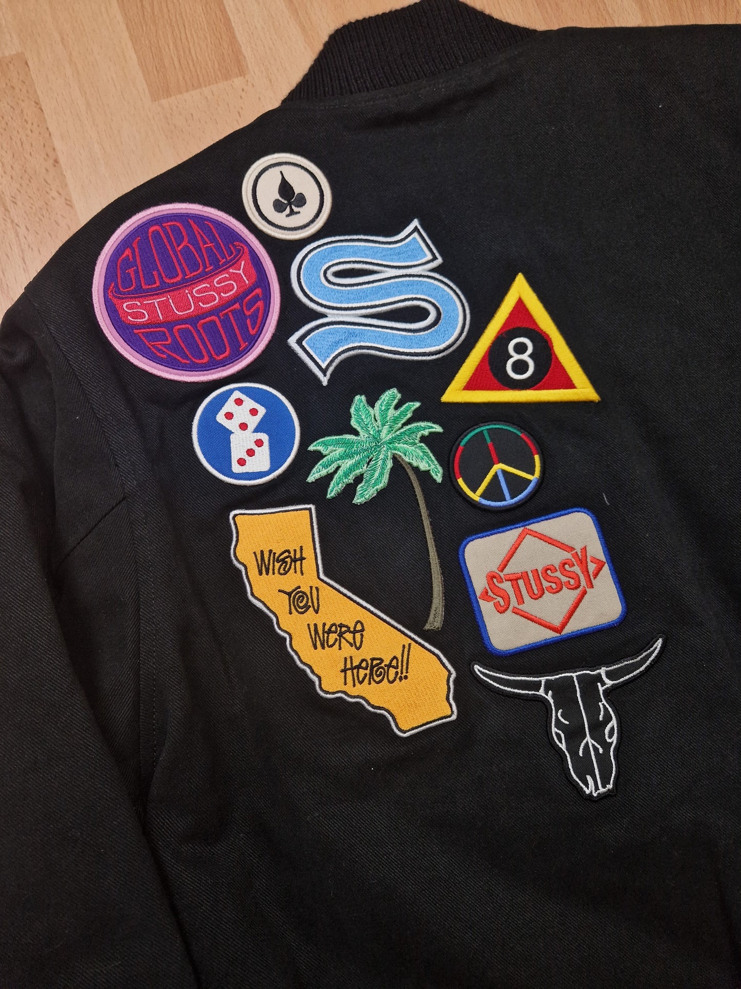 Stussy Souvenir Stadium Bomber Jacket (M)