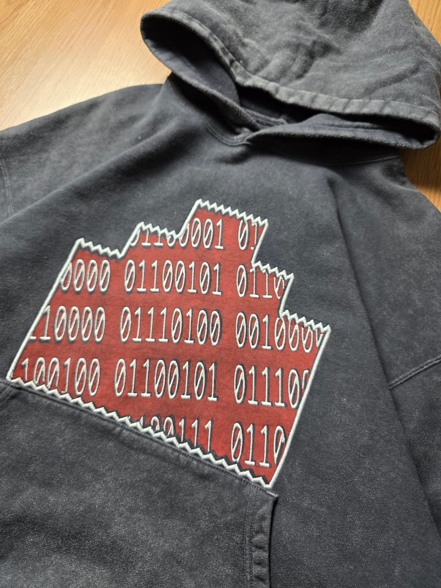 Cav Empt Overdyed Numbers Hoodie (L)
