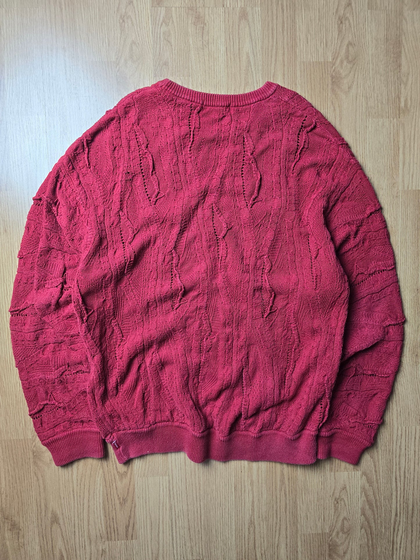 Supreme Textured Pattern Knit Sweater (M)