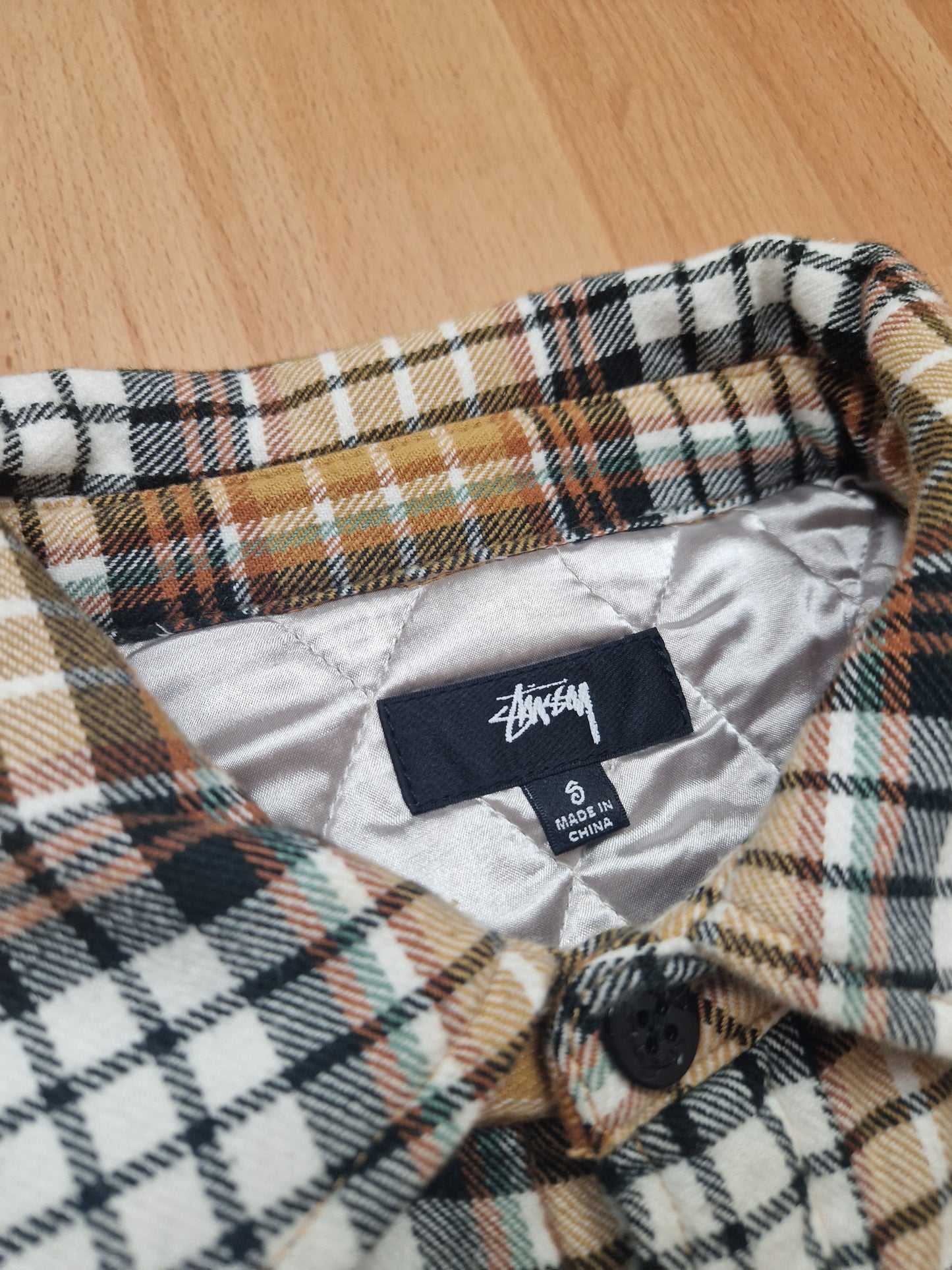 Stussy Quilt Lined Shirt Jacket (S/M)
