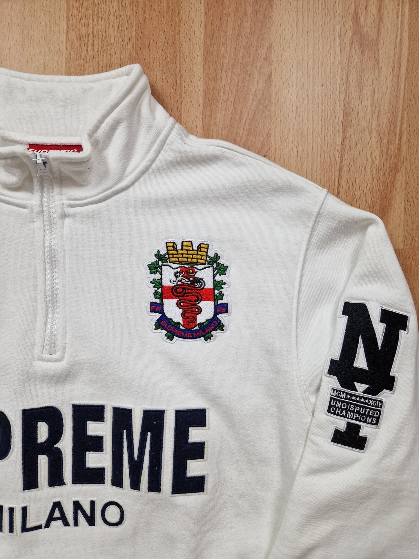 RARE Supreme 'Milano' Half Zip Pullover (S)