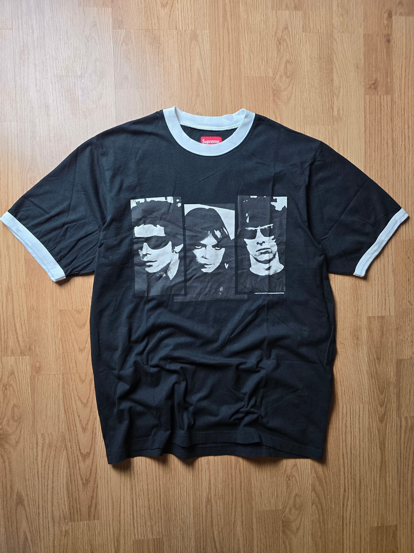 Supreme Velvet Underground Ringer T-shirt (M/L)