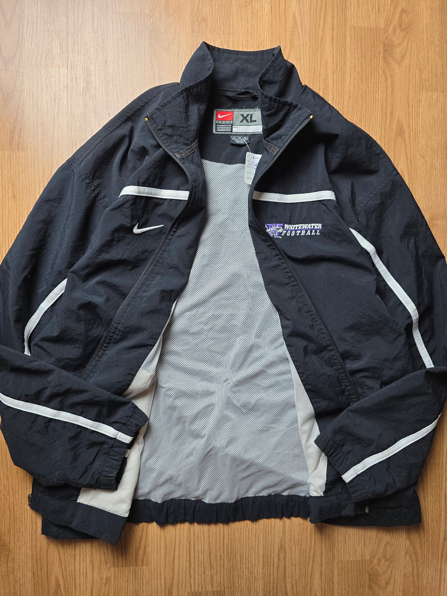 Vintage Nike WhiteWater Football Track Jacket (XL)