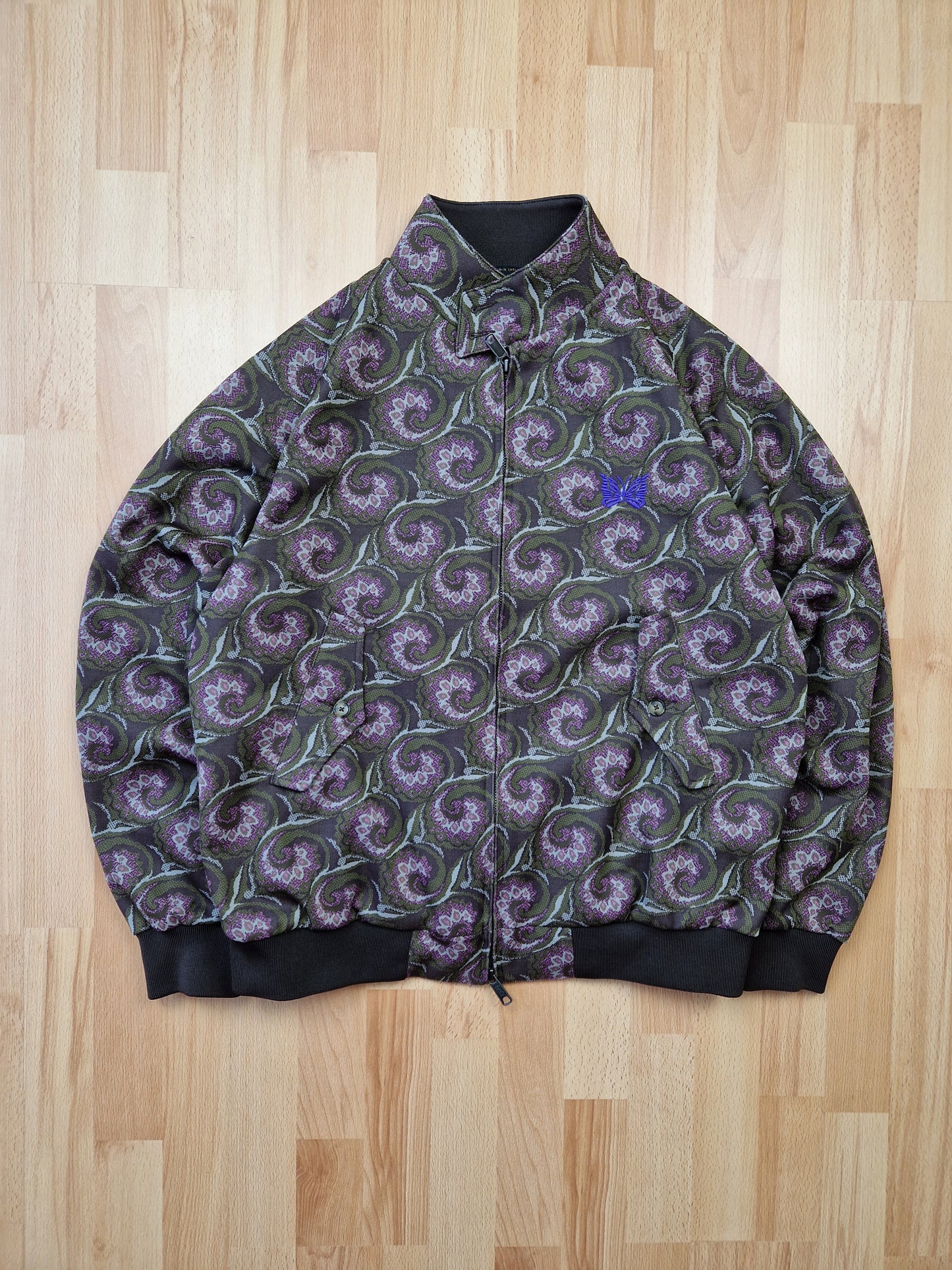 Needles x Baracuta G9 Jaquard Harrington Jacket (L/XL)