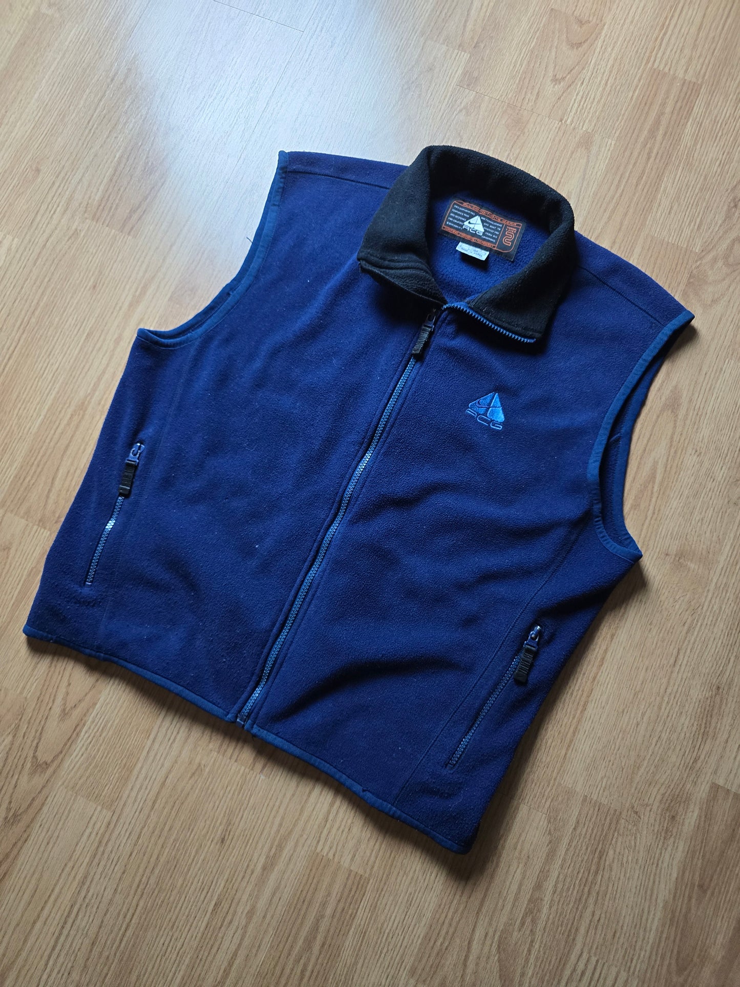 90s Nike ACG Fleece Vest/Gilet (M/L)