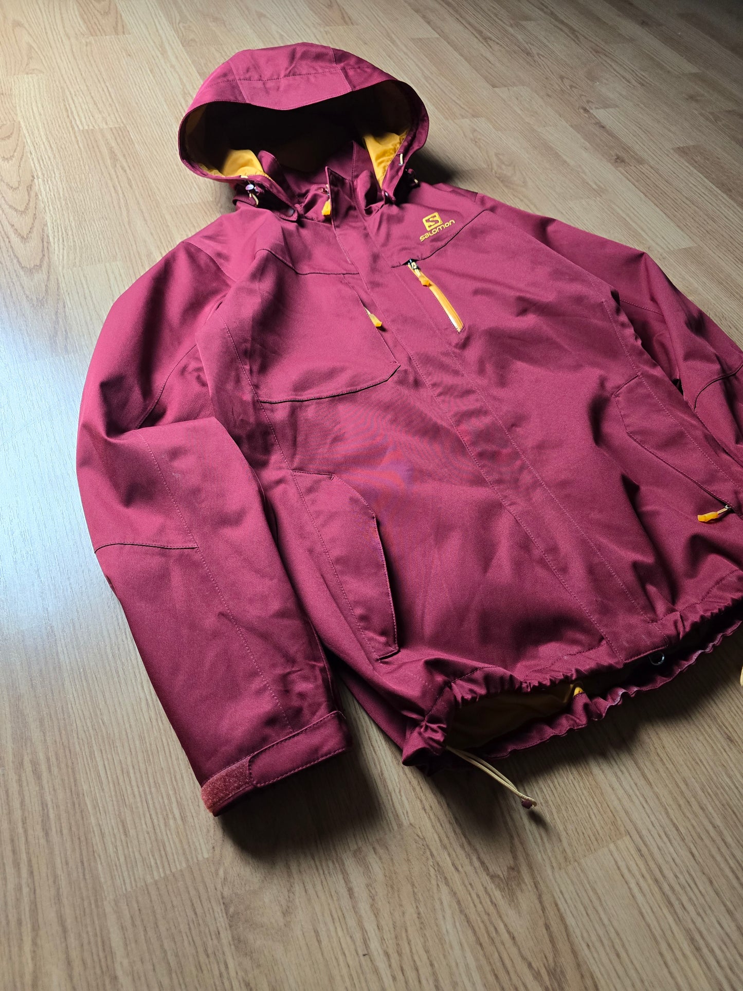 W/ Salomon Clima Pro Waterproof Ski Jacket (M)