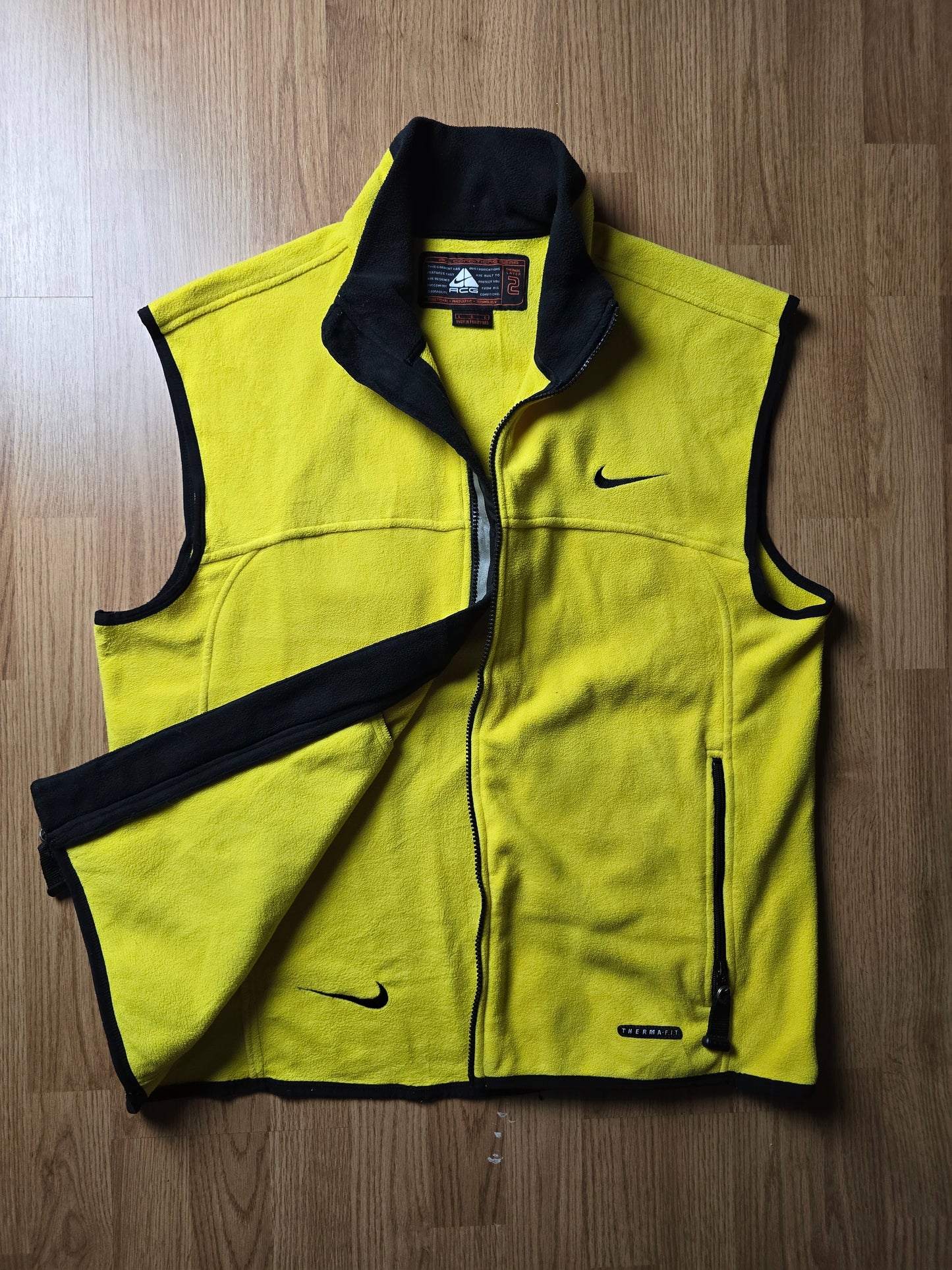 90s Nike ACG Fleece Vest/Gilet (L)