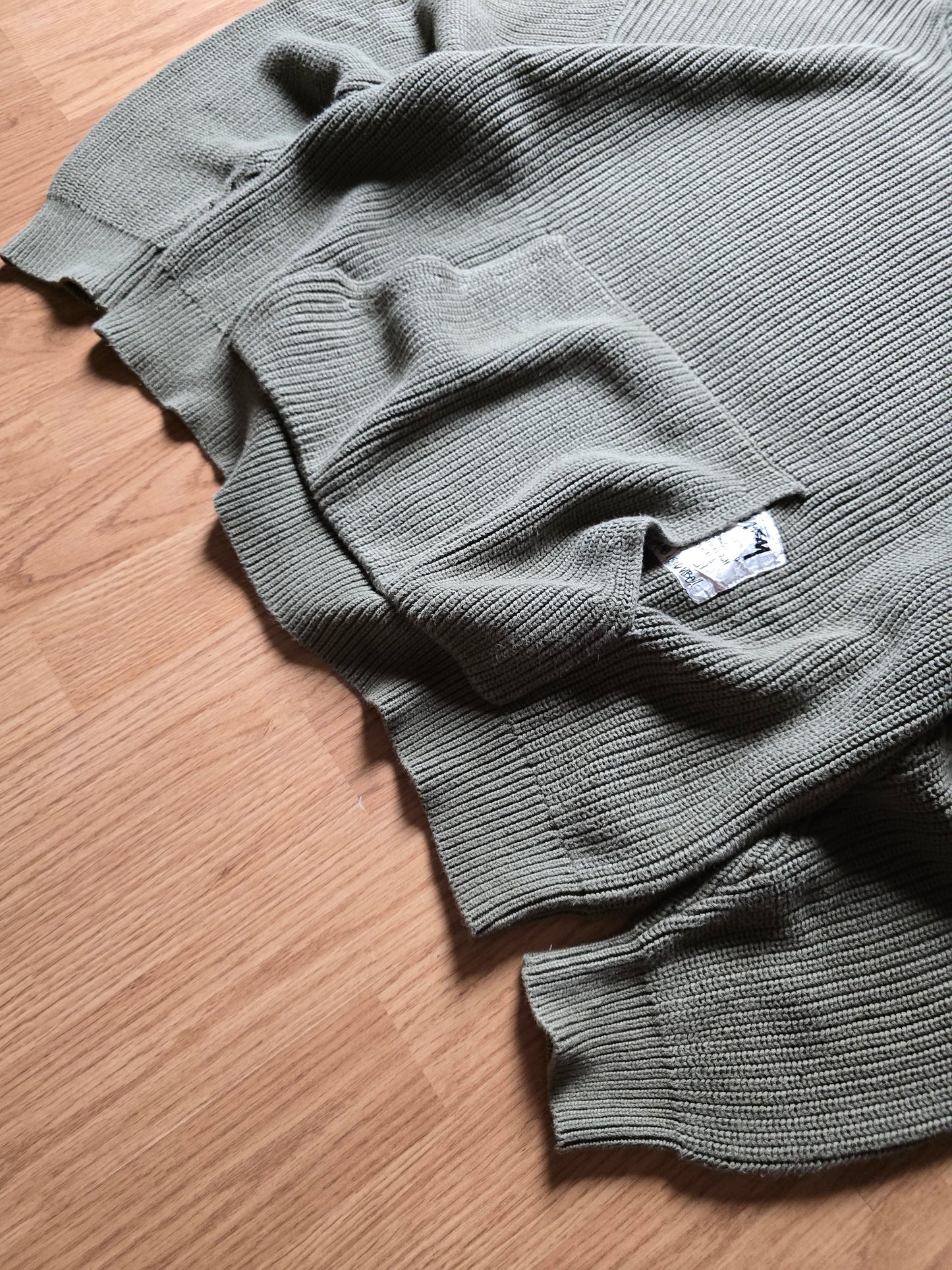 Stussy Heavyweight Cotton Knit Hoodie (M)