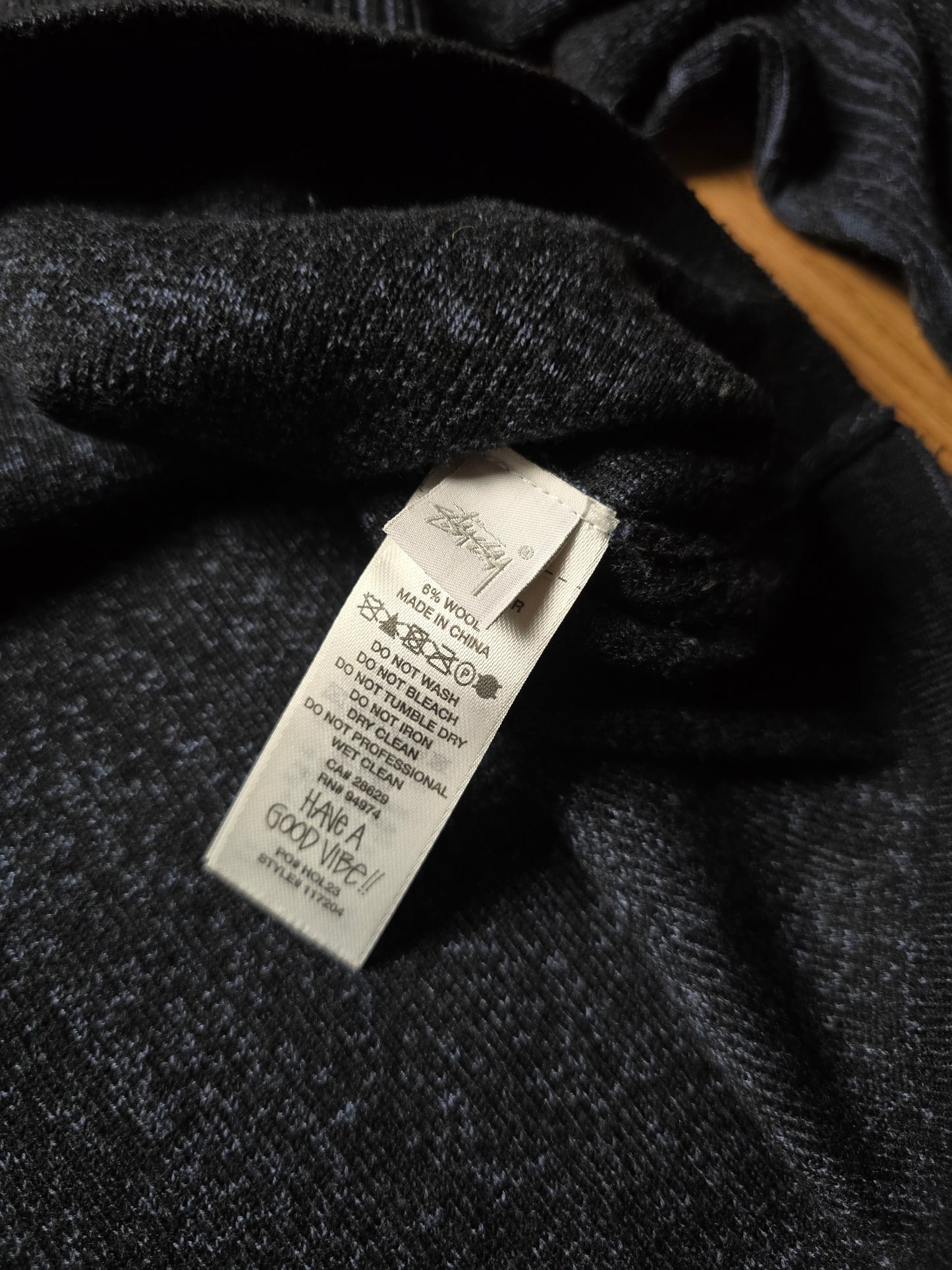 Stussy Engineered Panel Knit Sweater (M)