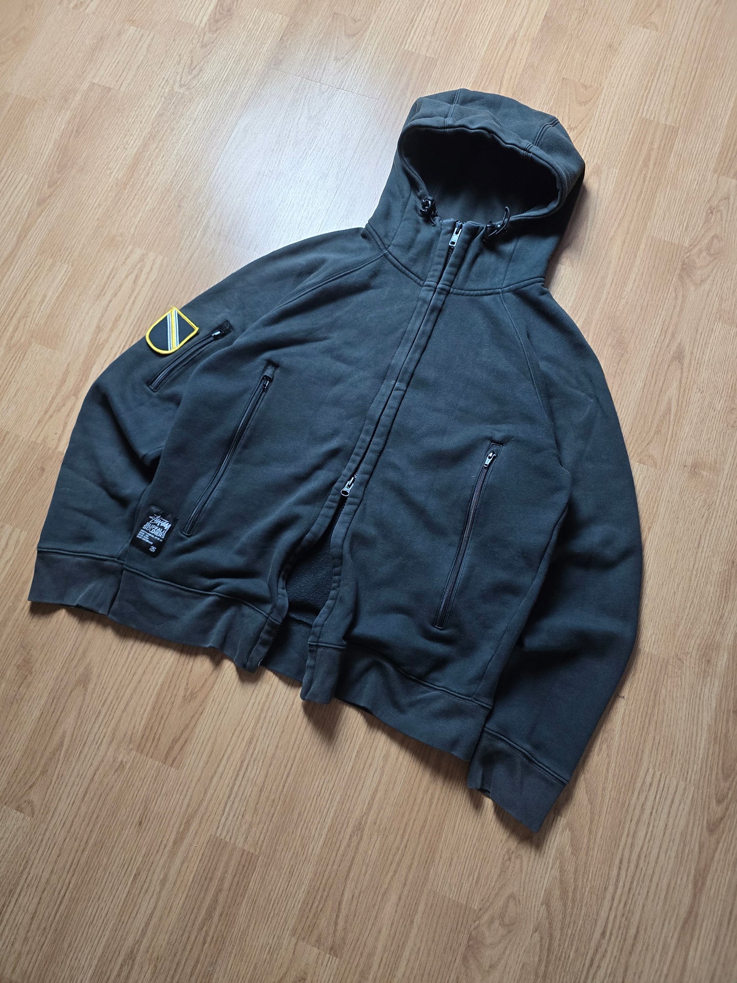 Stussy Buffalo Soldiers Technical Zip Hoodie (M/L)