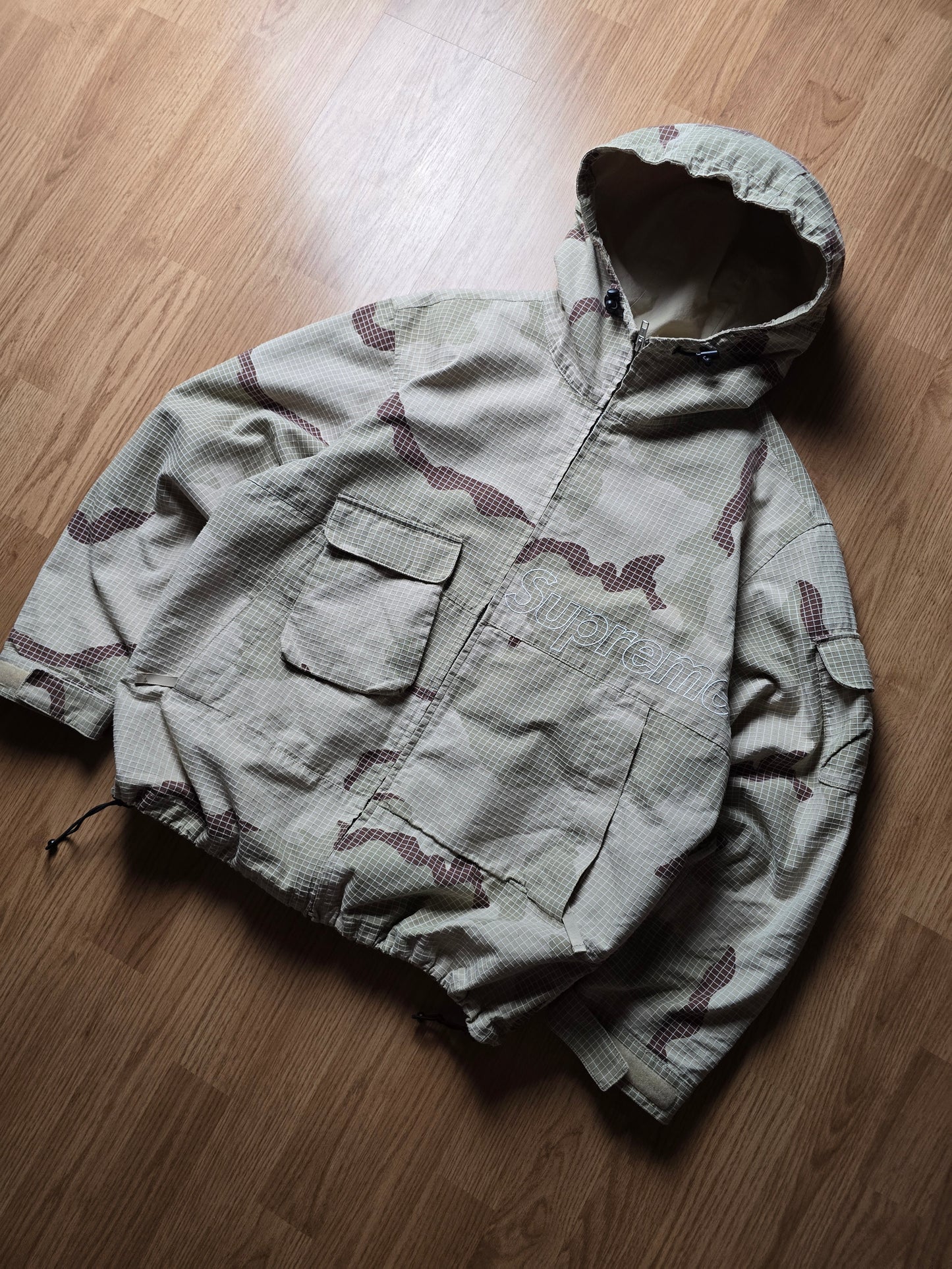 Supreme Camo Ripstop Utility Jacket (S/M)
