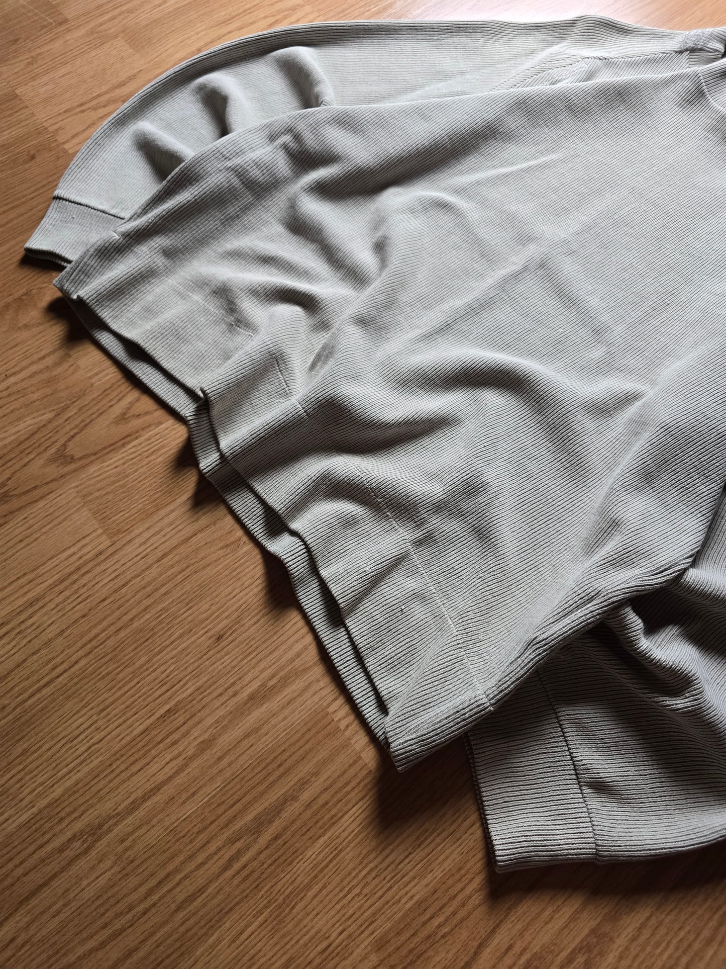 Vintage Stone Island 2001 Ribbed Cotton Sweater (XL)