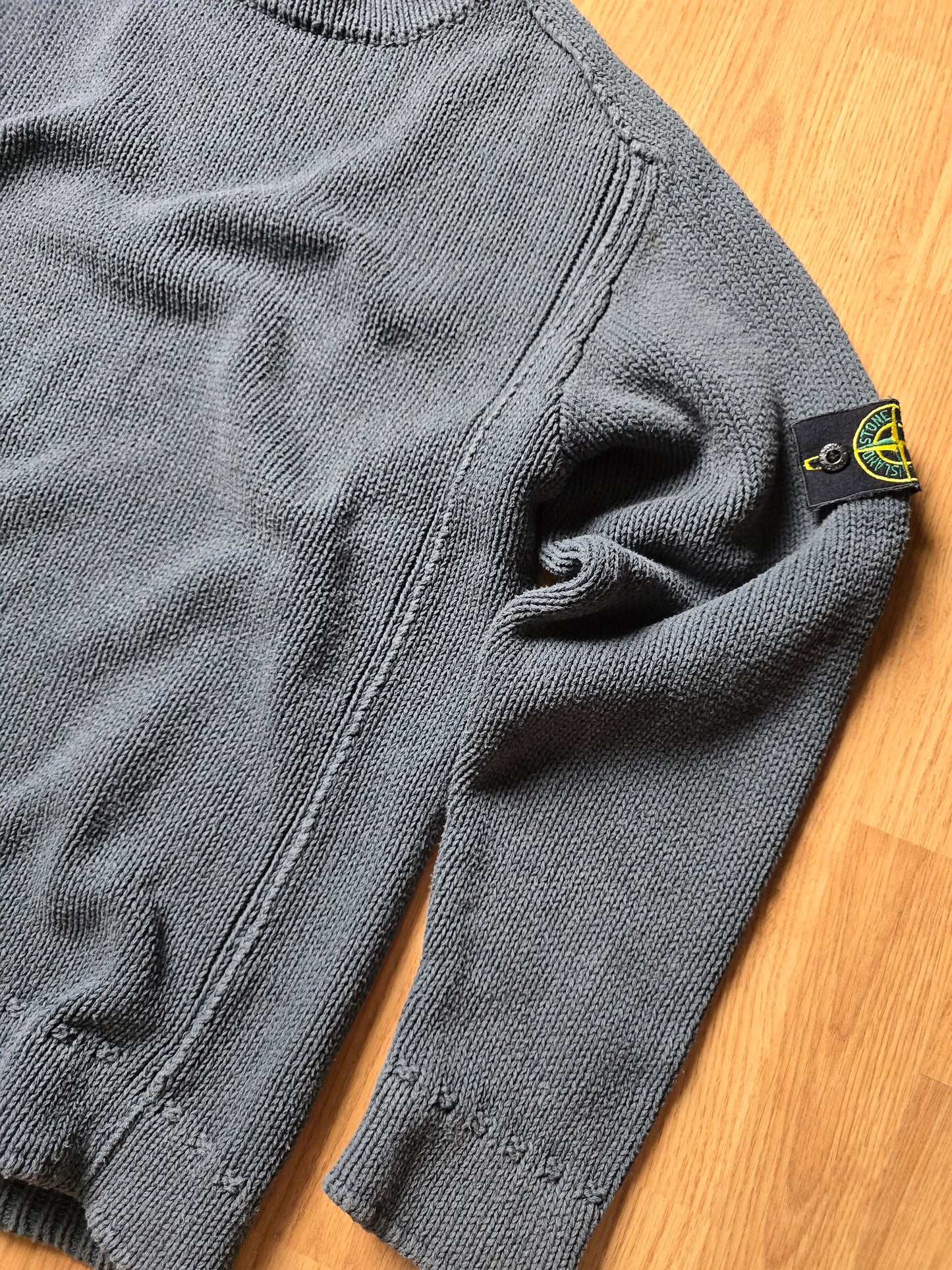 Vintage Stone Island AW01 Cotton Knit Sweater (XL)