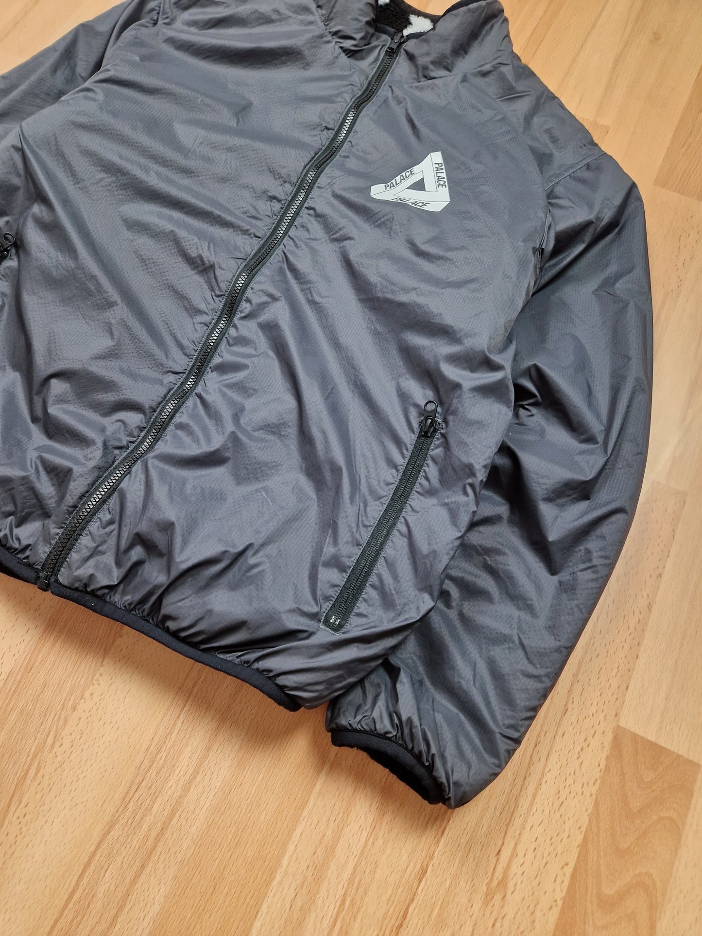 Palace 'Mirage Reversible Fleece Jacket' (L)
