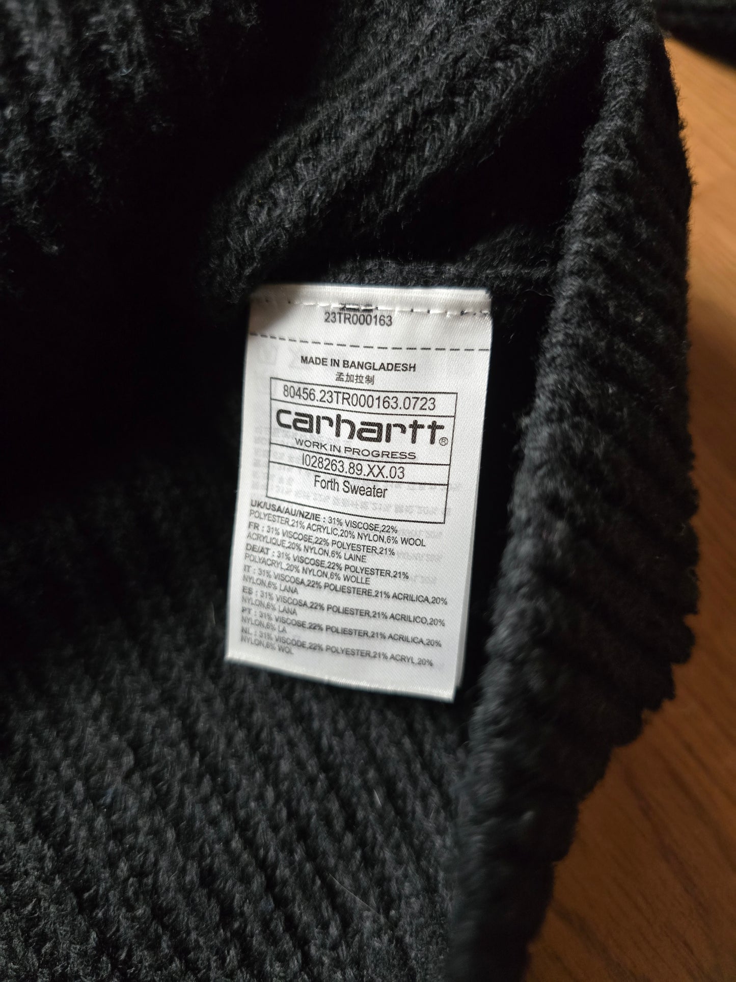 Carhartt Forth Heavyweight Fisherman Sweater (M)
