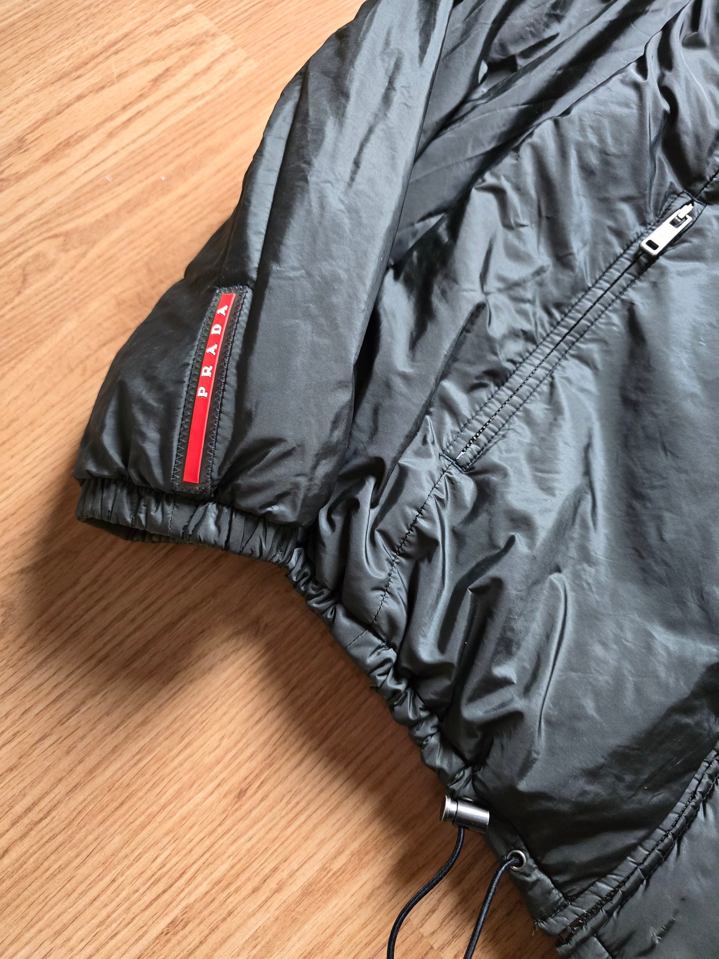 Prada Sport 2015 Red Tab Reversible Padded Jacket (M)