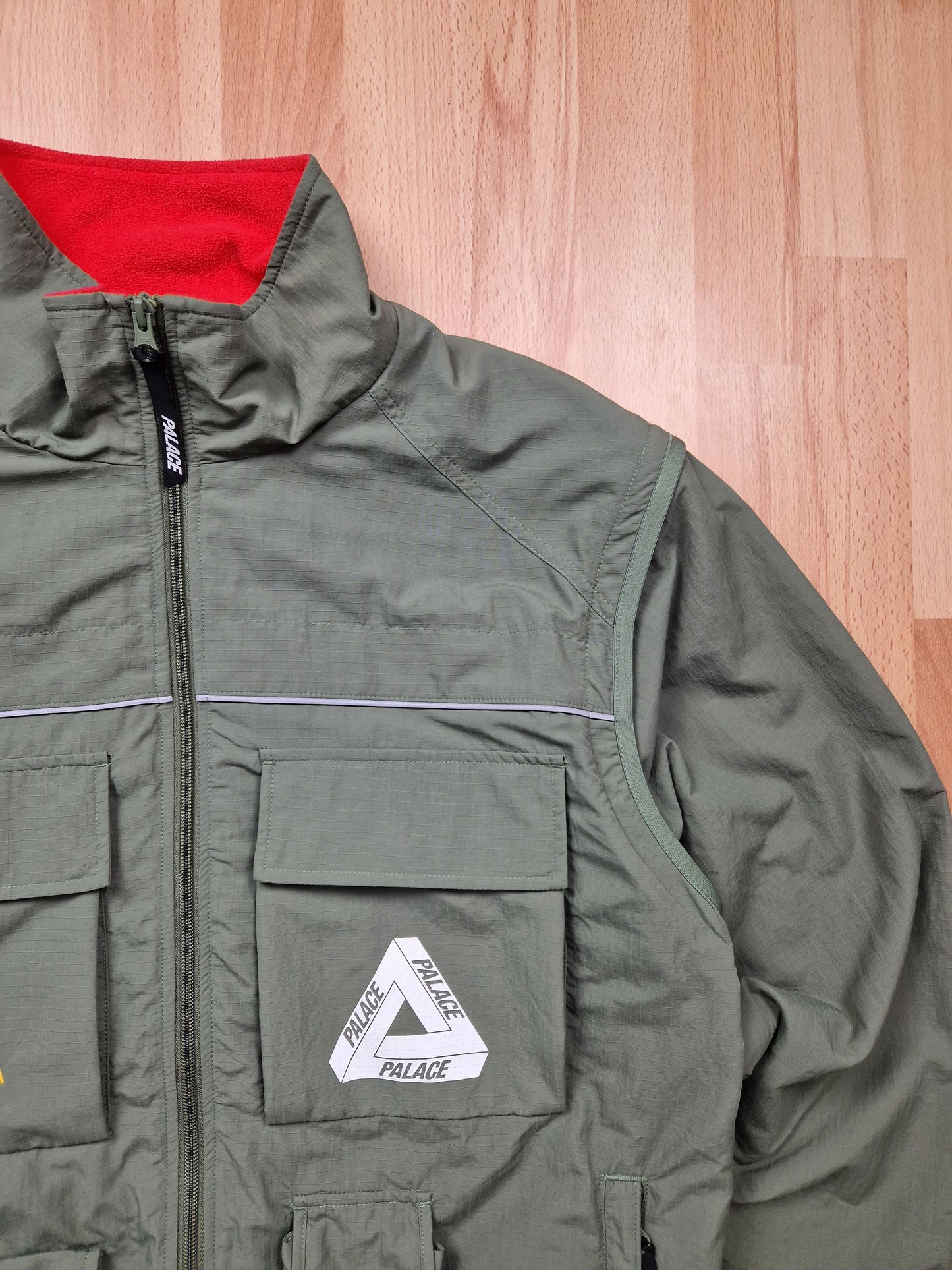 Palace Cordura RS Zip Off Gilet Jacket (L)