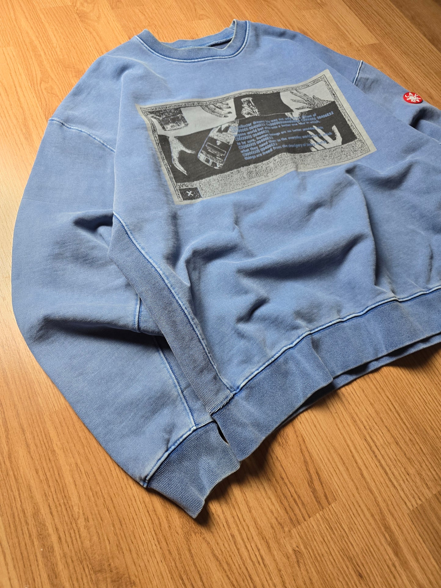 Cav Empt Washed Print Sweatshirt (M/L)