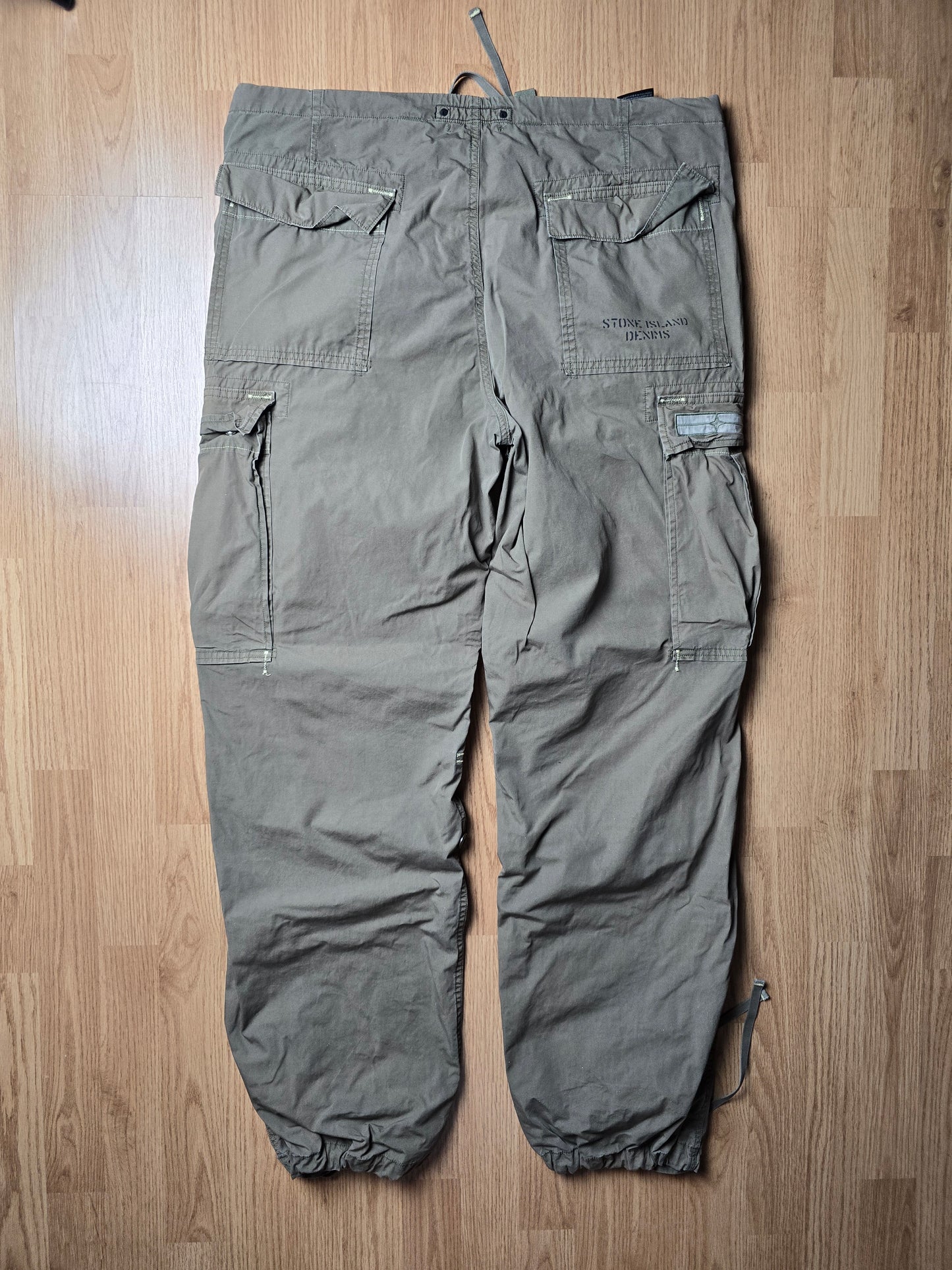Stone Island Denims Baggy Technical Cargo Pants (36x34)