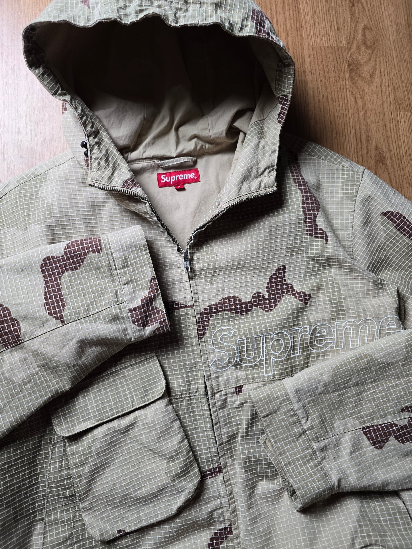 Supreme Camo Ripstop Utility Jacket (S/M)