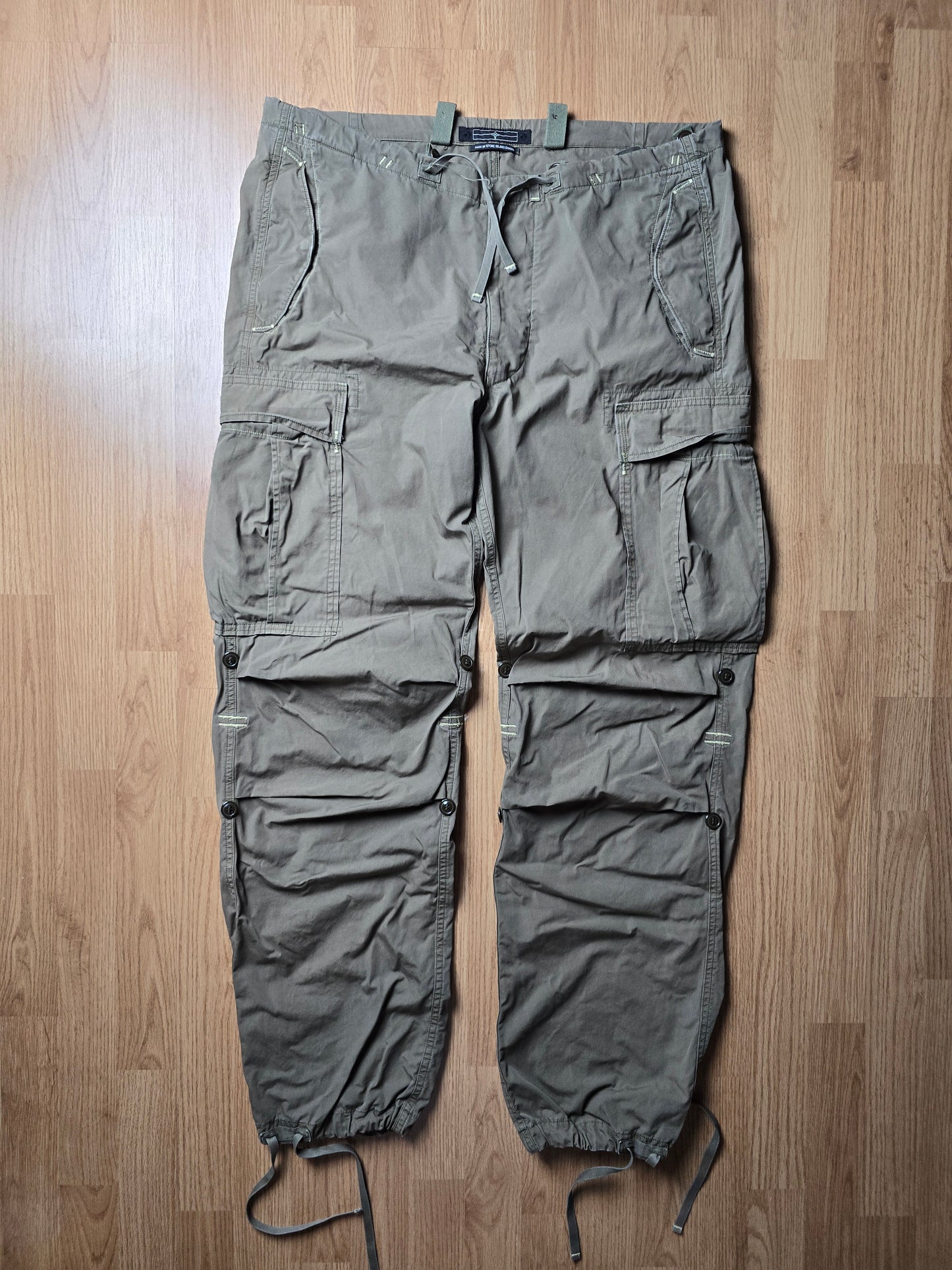 Stone Island Denims Baggy Technical Cargo Pants (36x34)