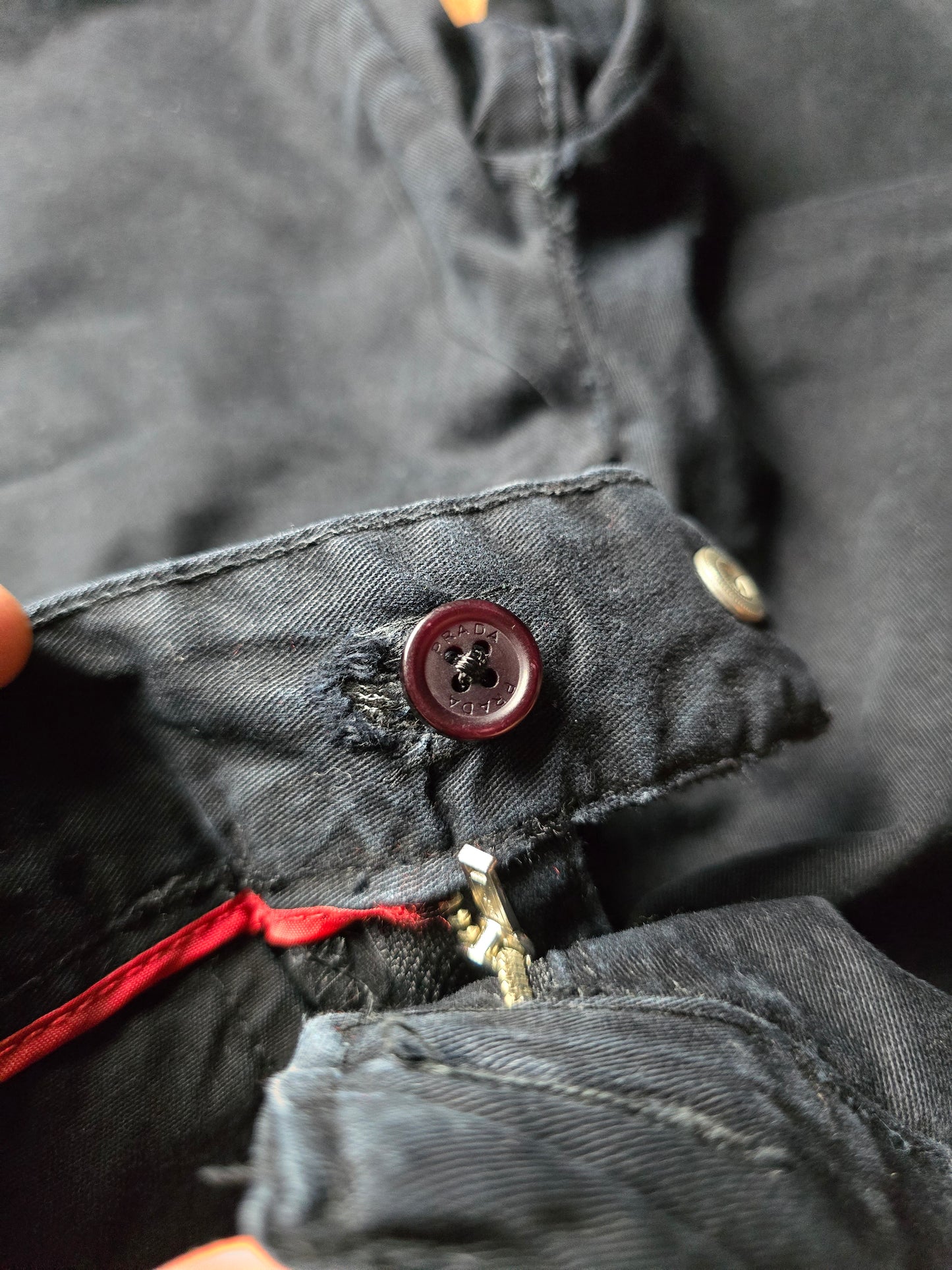 00s Prada Sport Double Knee Trousers (32x30)