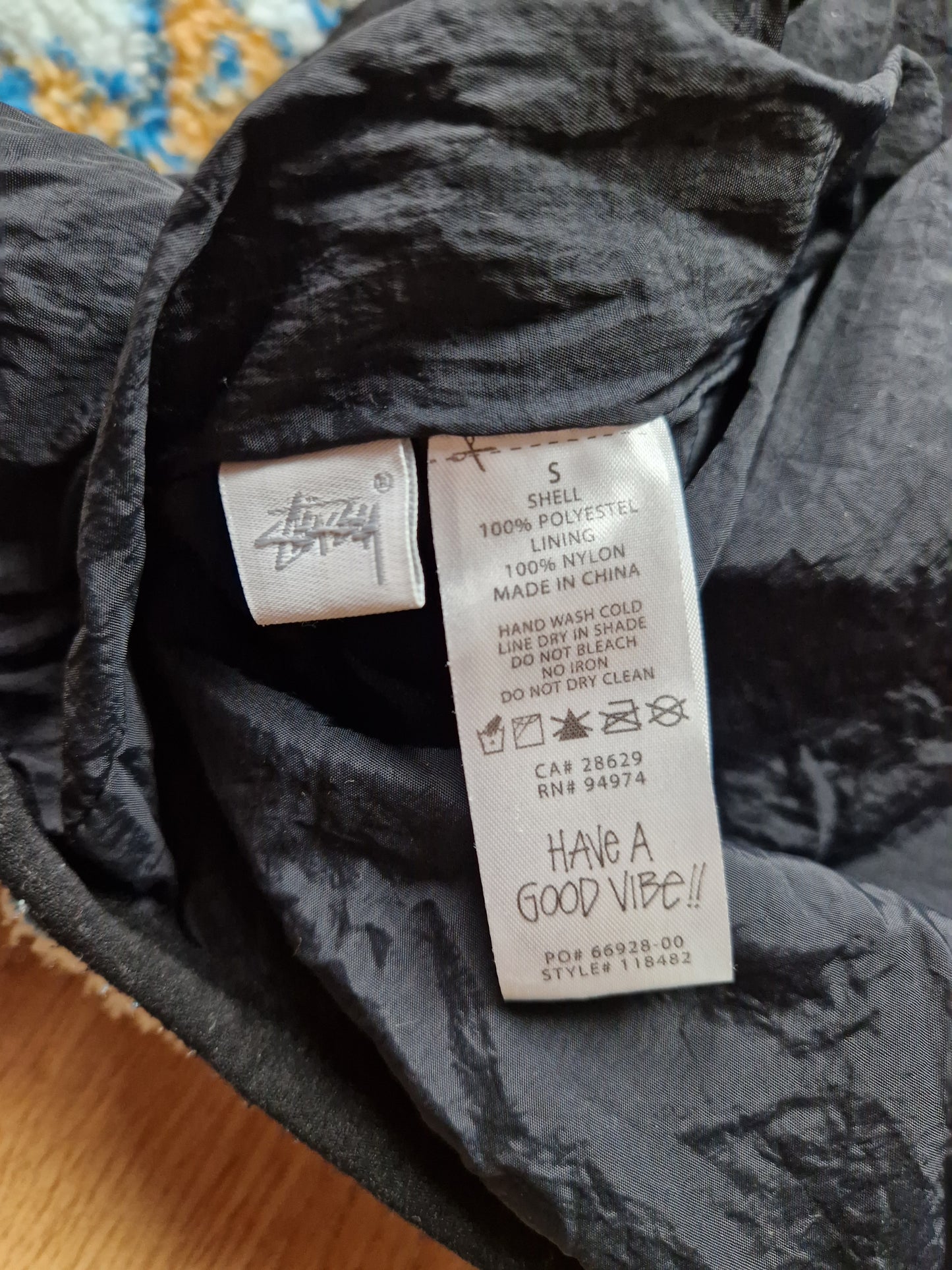 Stussy Floral Sherpa Hooded Jacket (S)