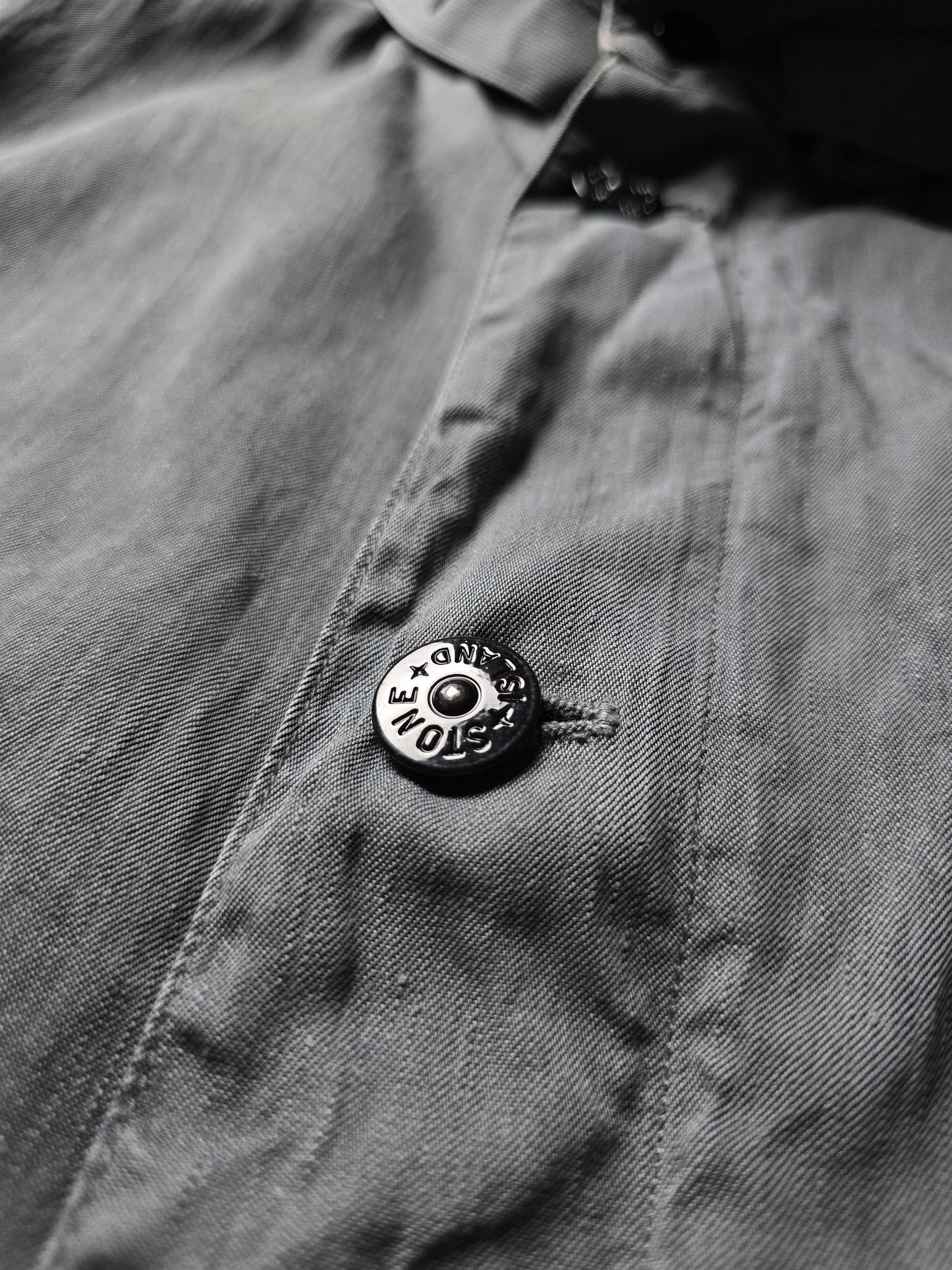 Stone Island SS11 Garment Dyed Lino Mix Park Jacket (M)