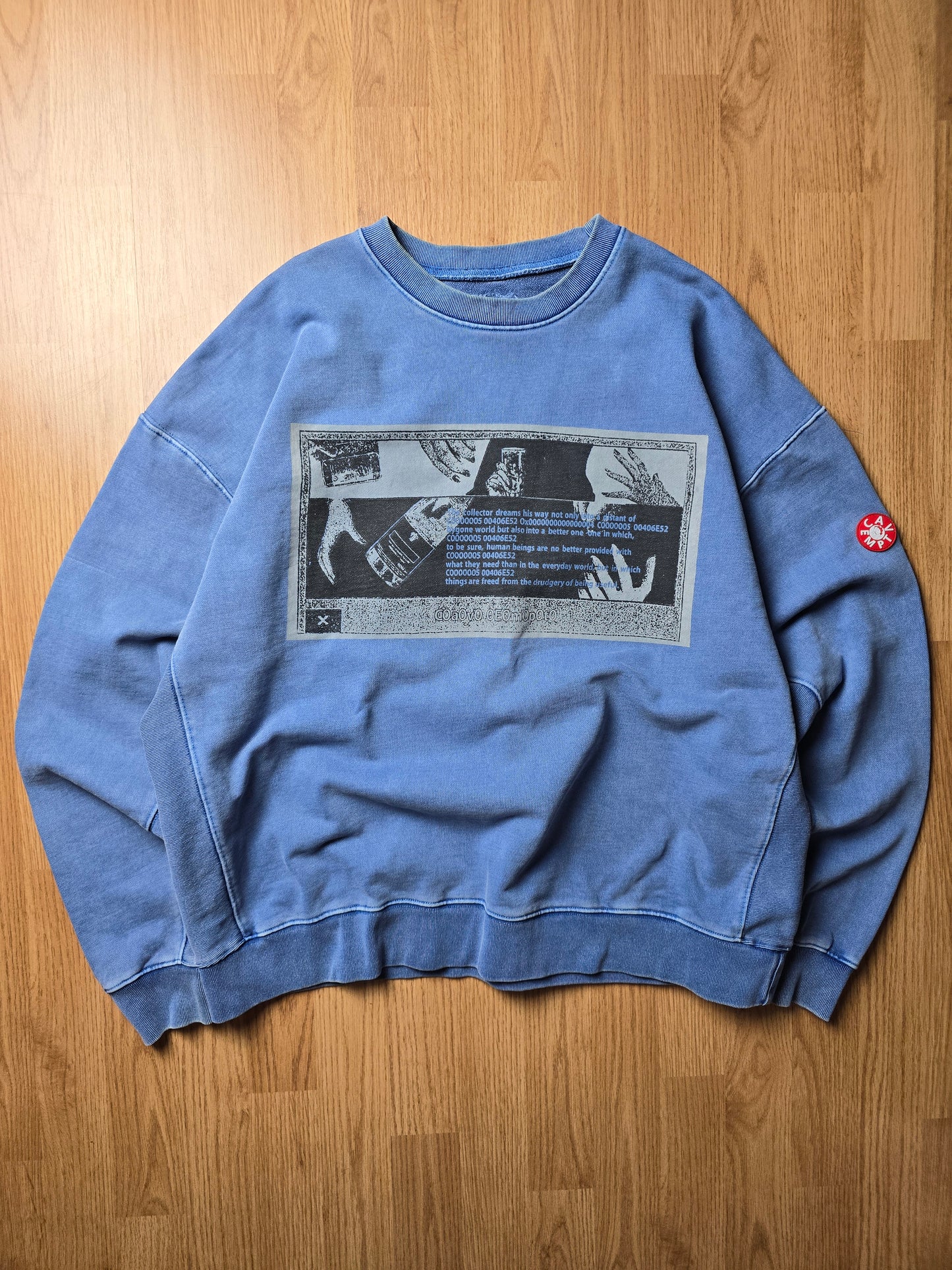 Cav Empt Washed Print Sweatshirt (M/L)