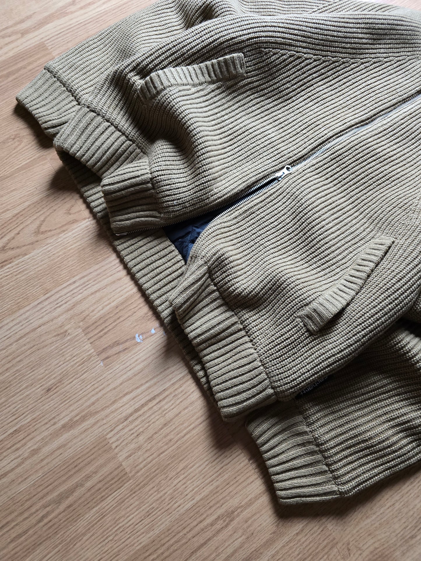 Carhartt Banley Ribbed Knit Sweater Jacket (S/M)