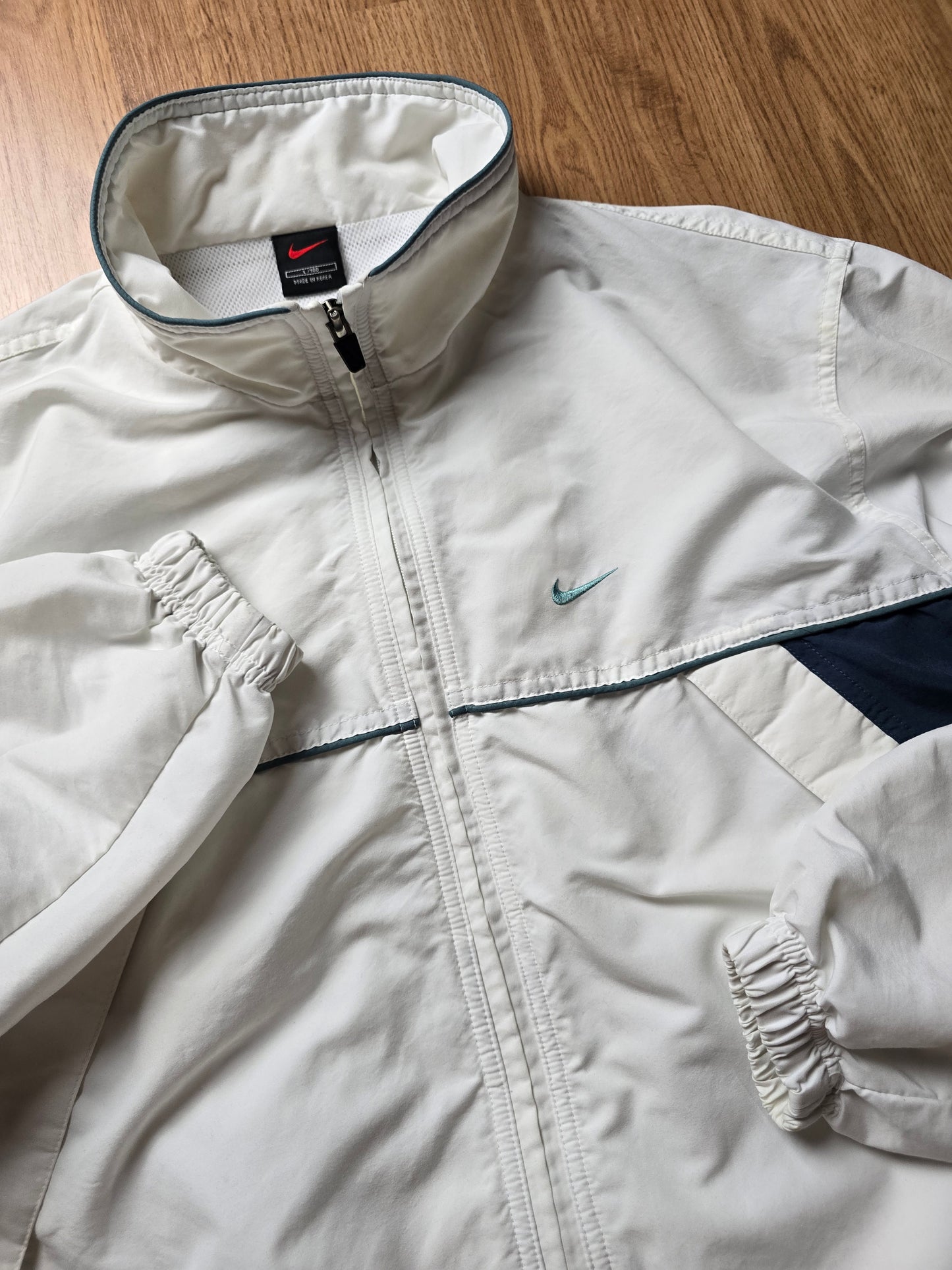 Vintage Nike 90s Embroidered Track Jacket (M/L)