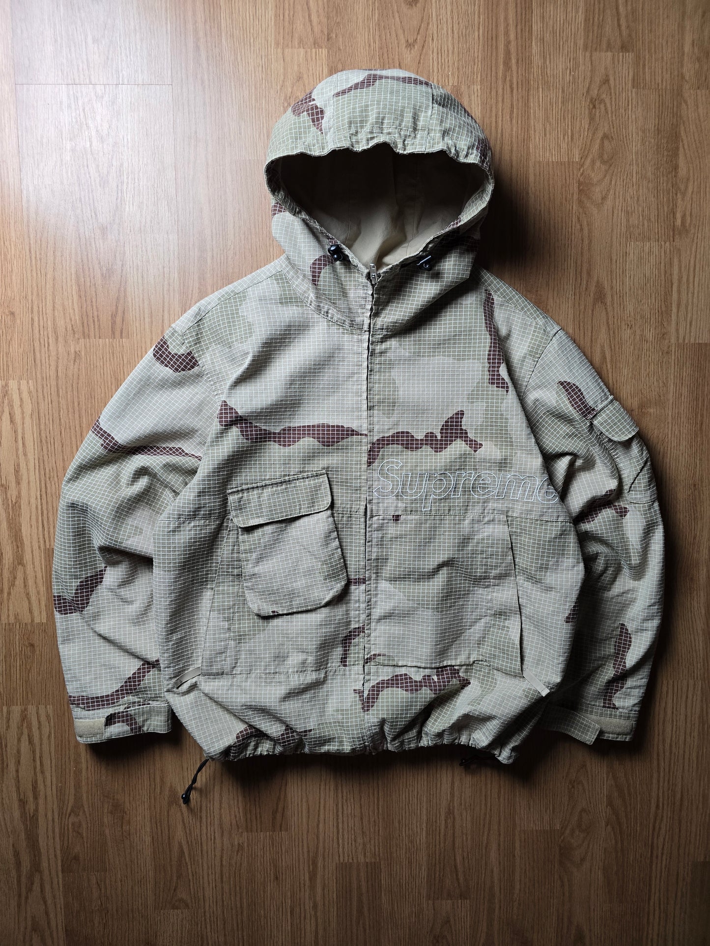 Supreme Camo Ripstop Utility Jacket (S/M)