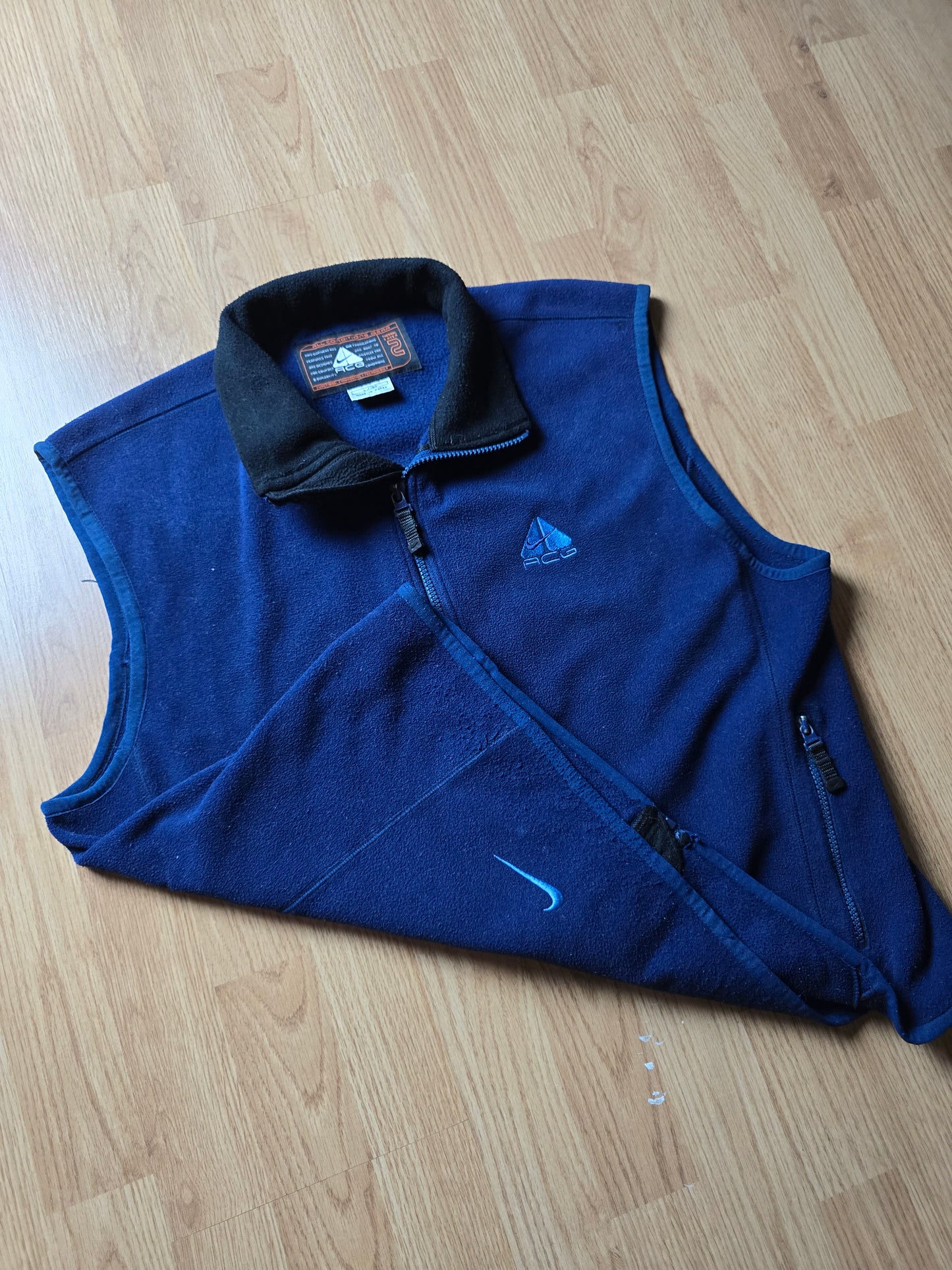 90s Nike ACG Fleece Vest/Gilet (M/L)