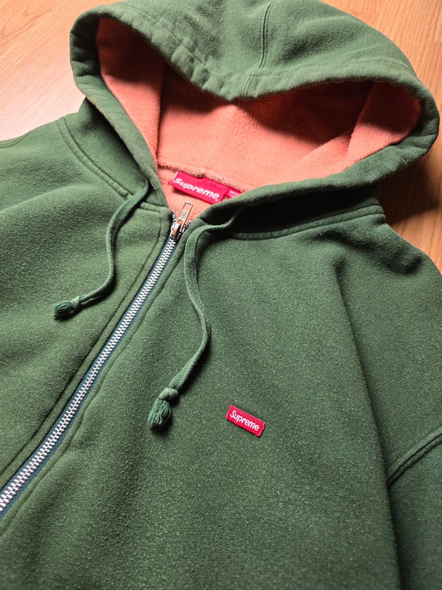 Supreme Contrast Zip Up Hoodie (XL)