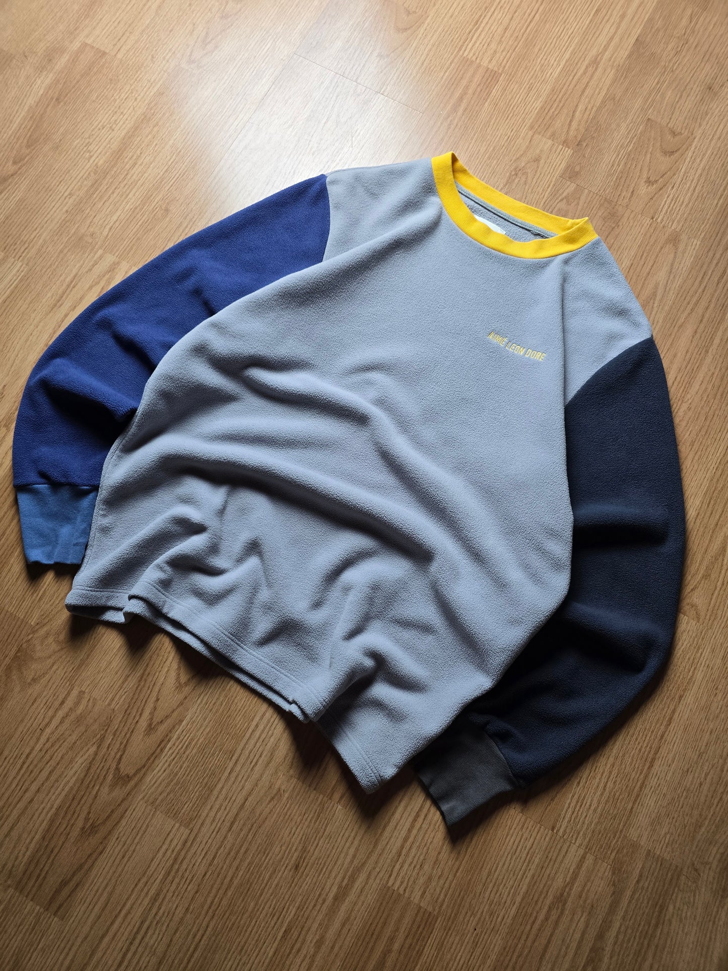 Aime Leon Dore Colorblocked Fleece Crewneck (M)