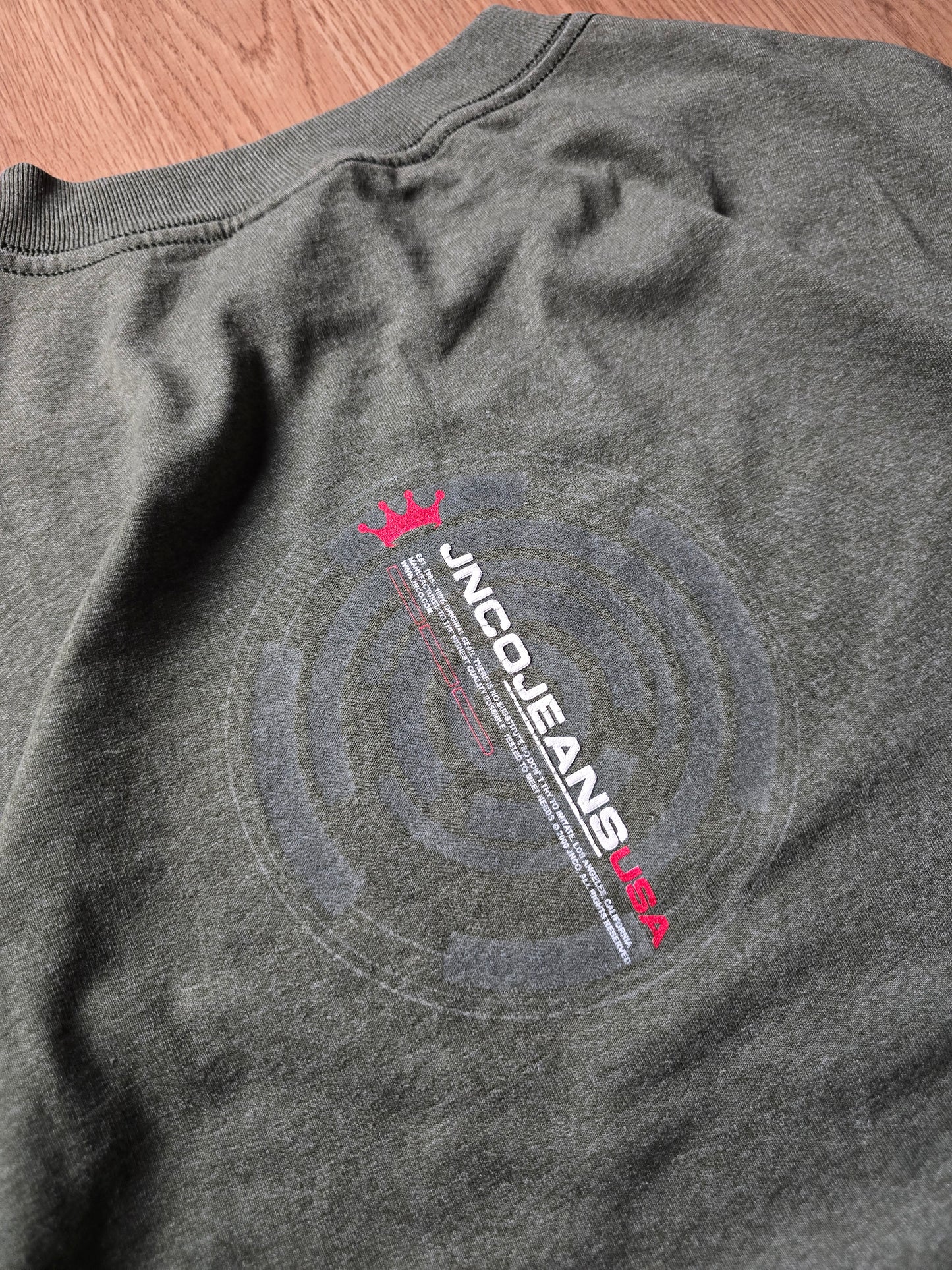 Rare 90s Jnco Headphone Graphic T-shirt (L)