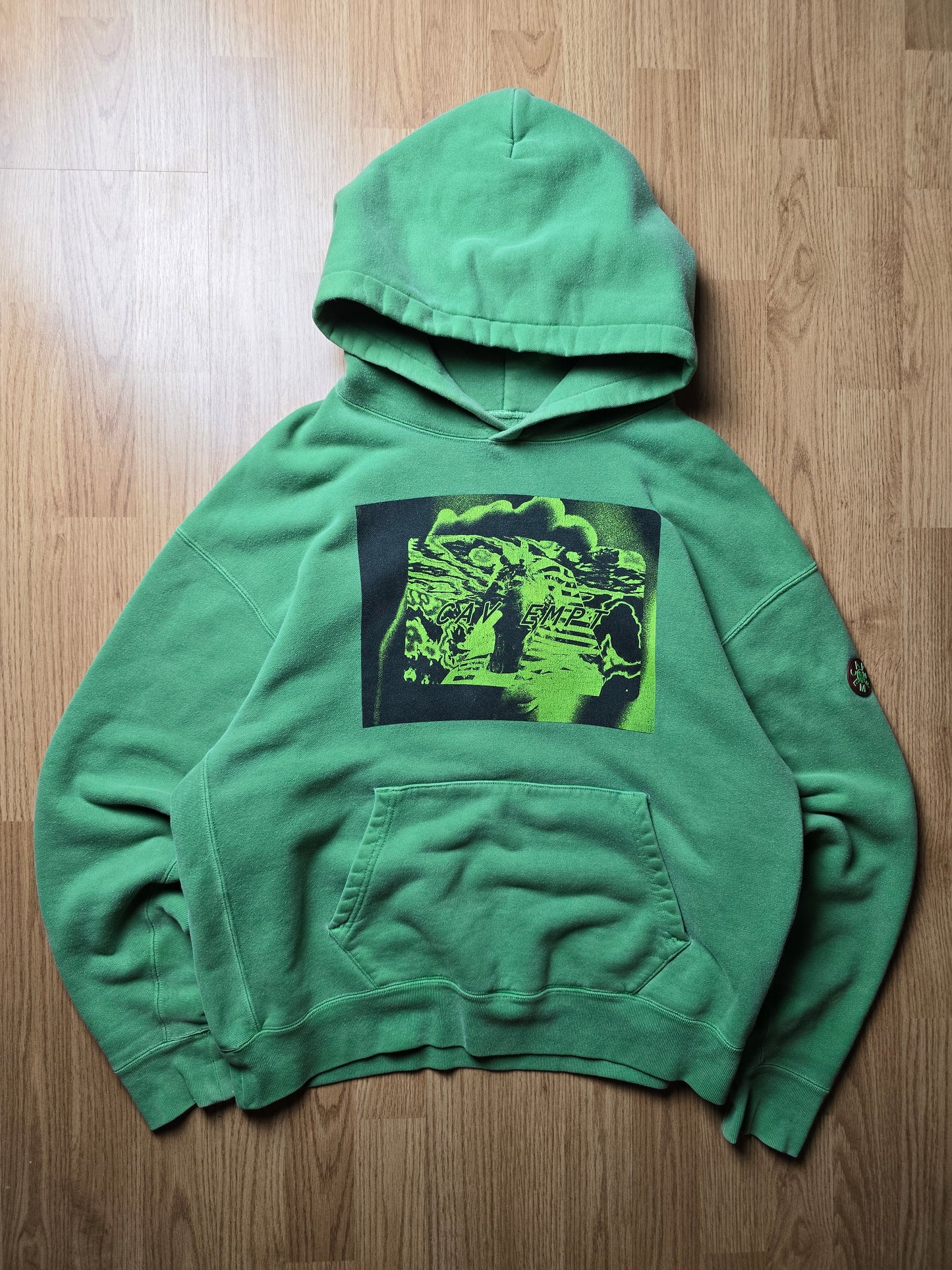 Cav Empt Tut Card Overdyed Hoodie (M)