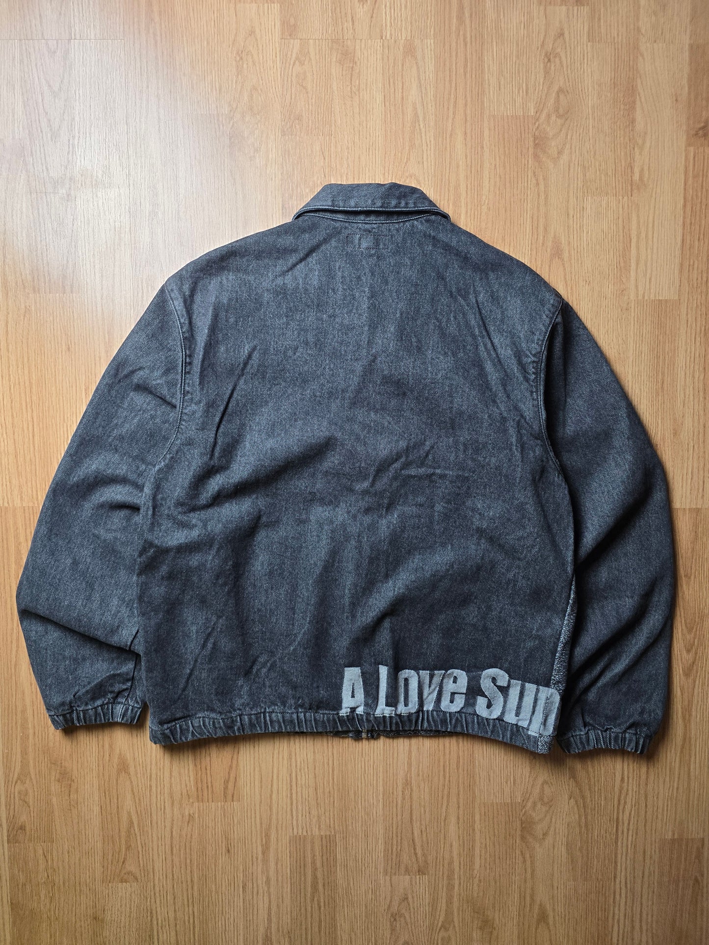 Supreme John Coltrane 'A Love Supreme' Denim Harrington Jacket (L)