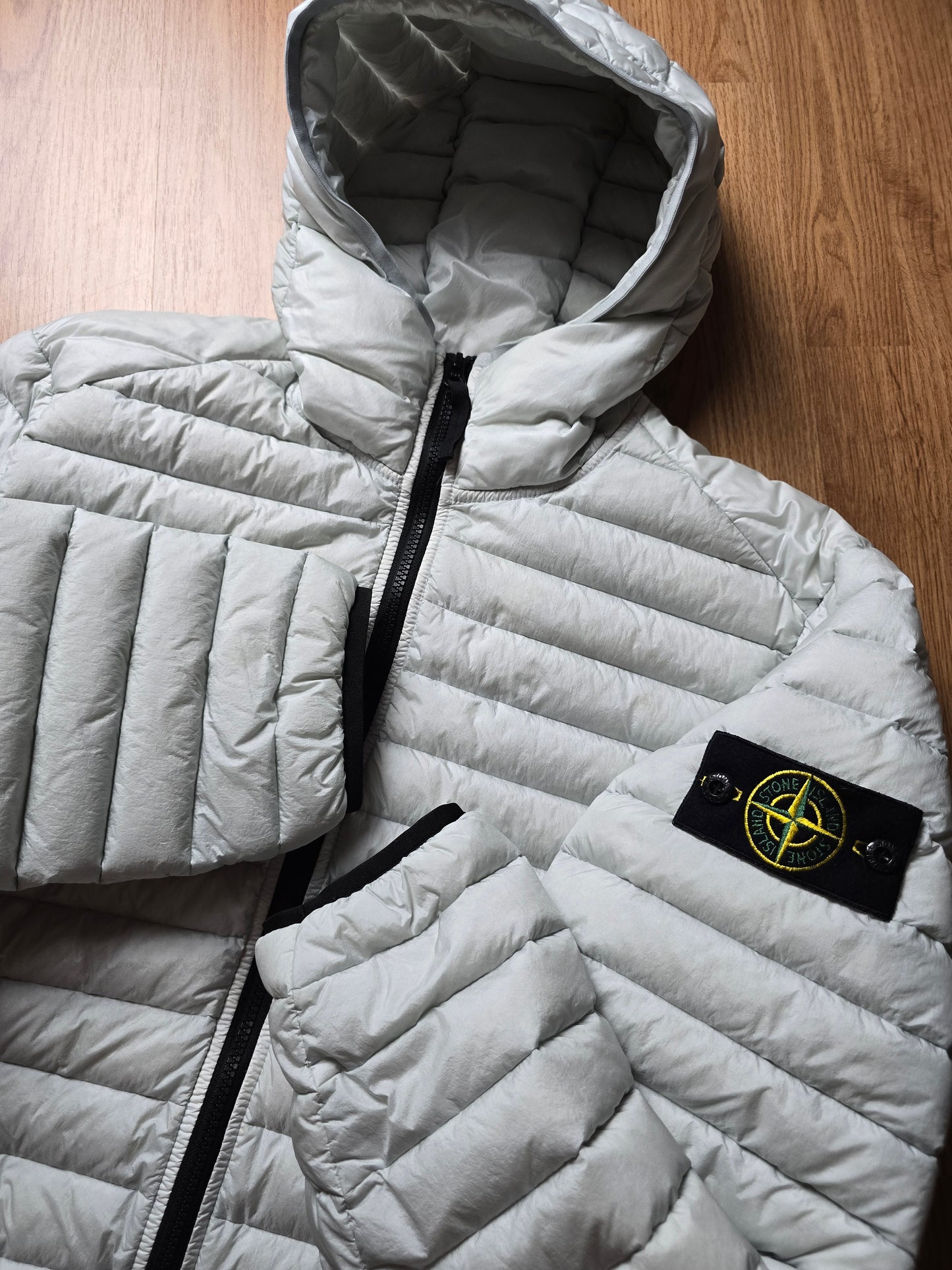 Stone Island Loom Woven Chambers R-Nylon Down-TC Jacket (M)