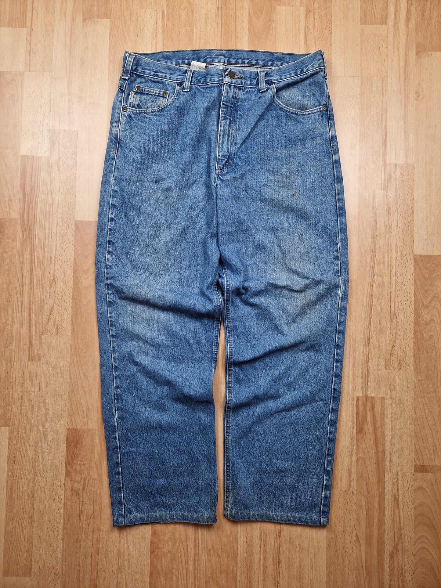 Vintage Carhartt Relaxed Fit Denim Jeans (38x30)