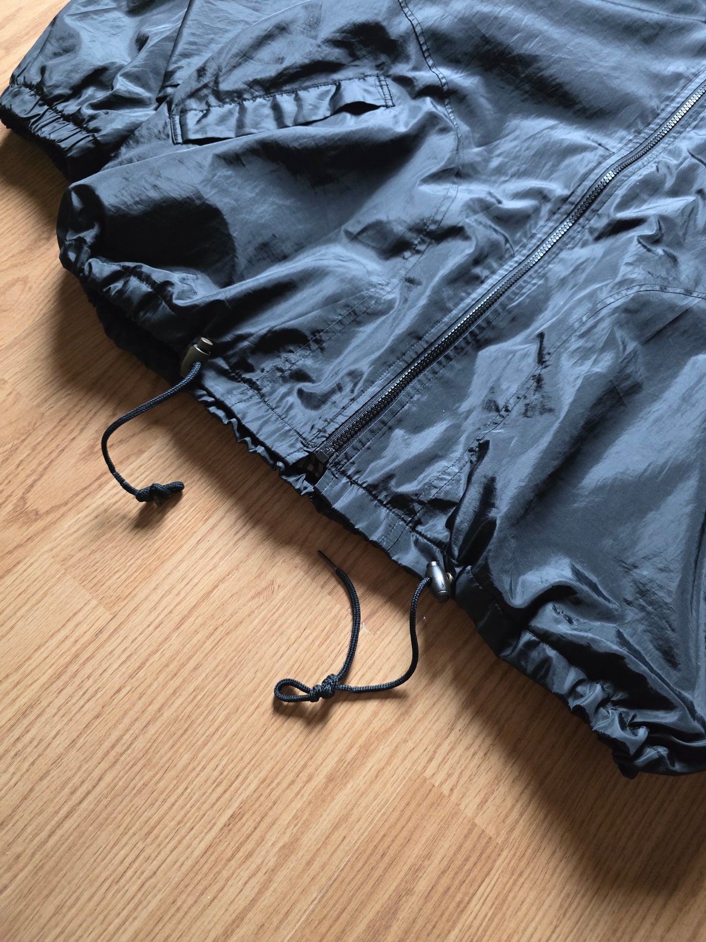 90s Burberry Nylon Harrington Jacket (L)