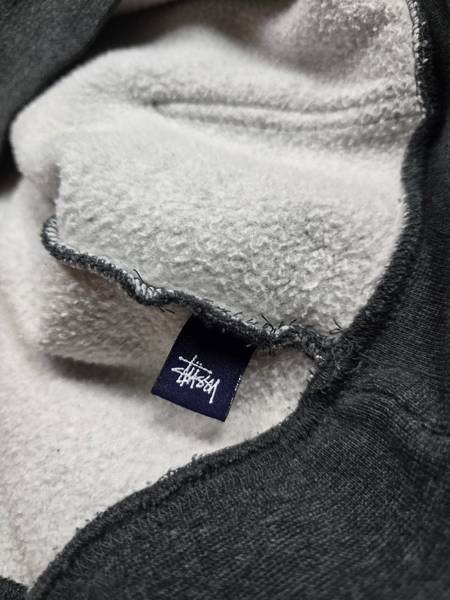 Vintage Stussy 'Louis Vuitton' N4 monogram hoodie (M)