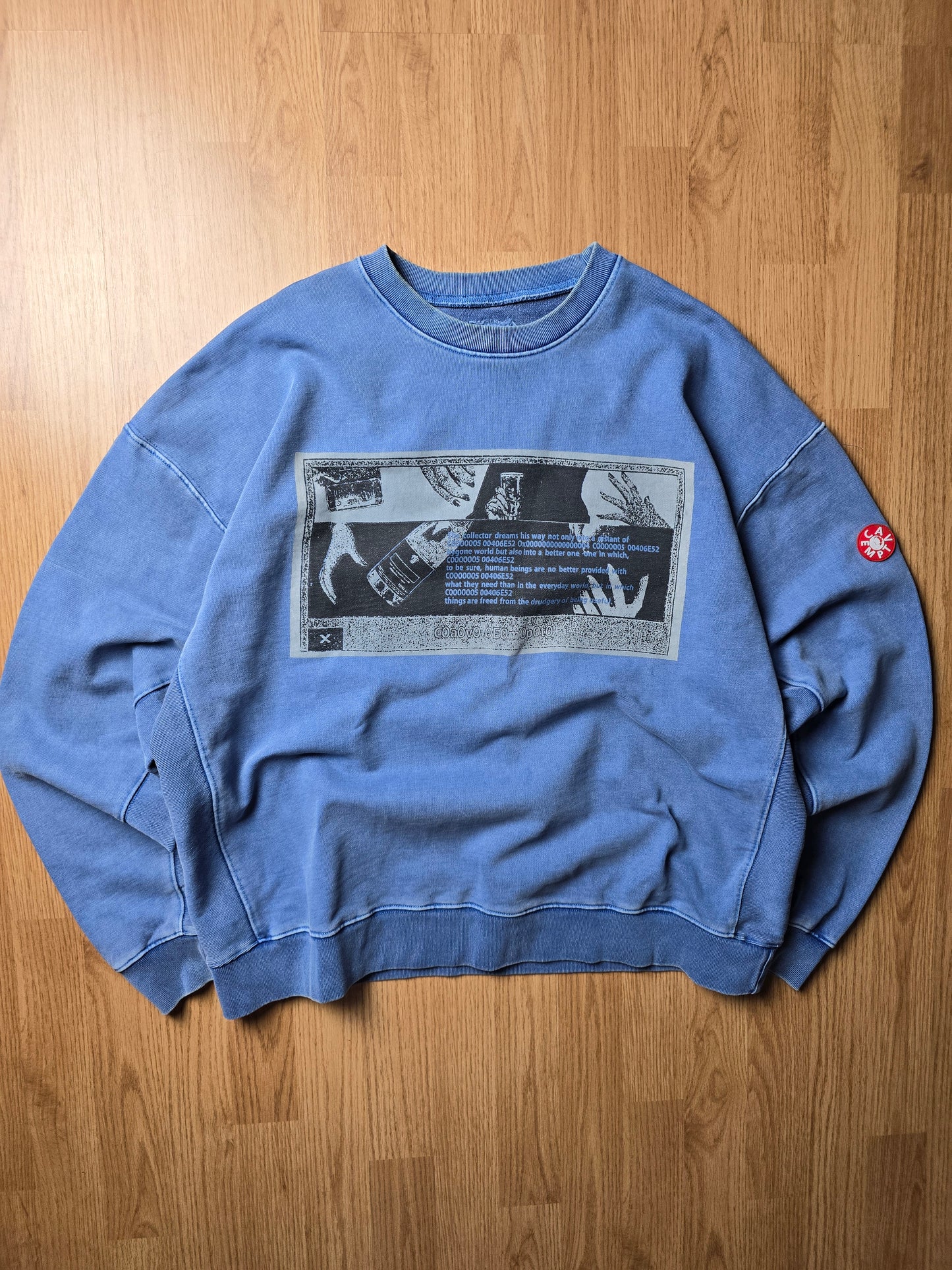 Cav Empt Washed Print Sweatshirt (M/L)