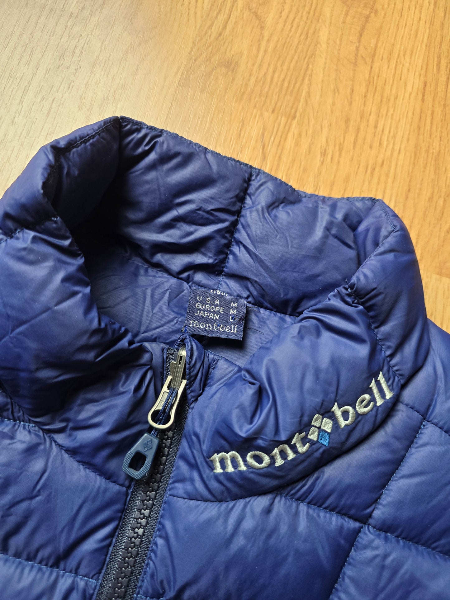 00s Montbell EX800 Lightweight Down Quilted Puffer Jacket (M)