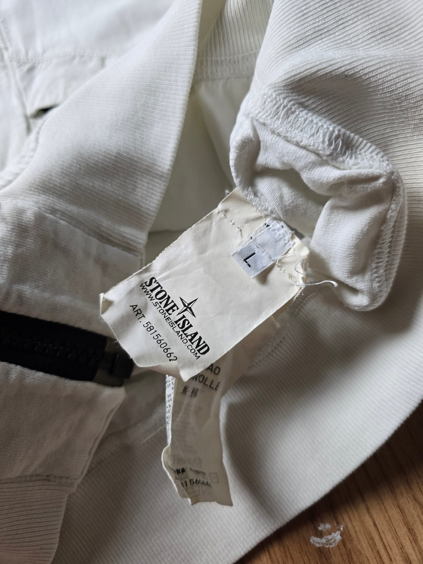 Stone Island 2013 Cotton Zip Hoodie (M)