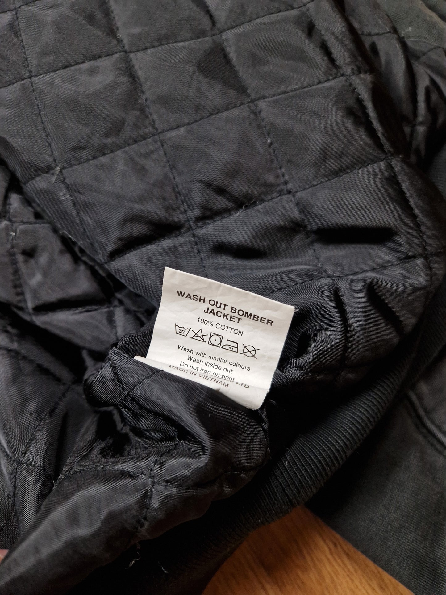 Palace 'Wash Out' Bomber Jacket (M)
