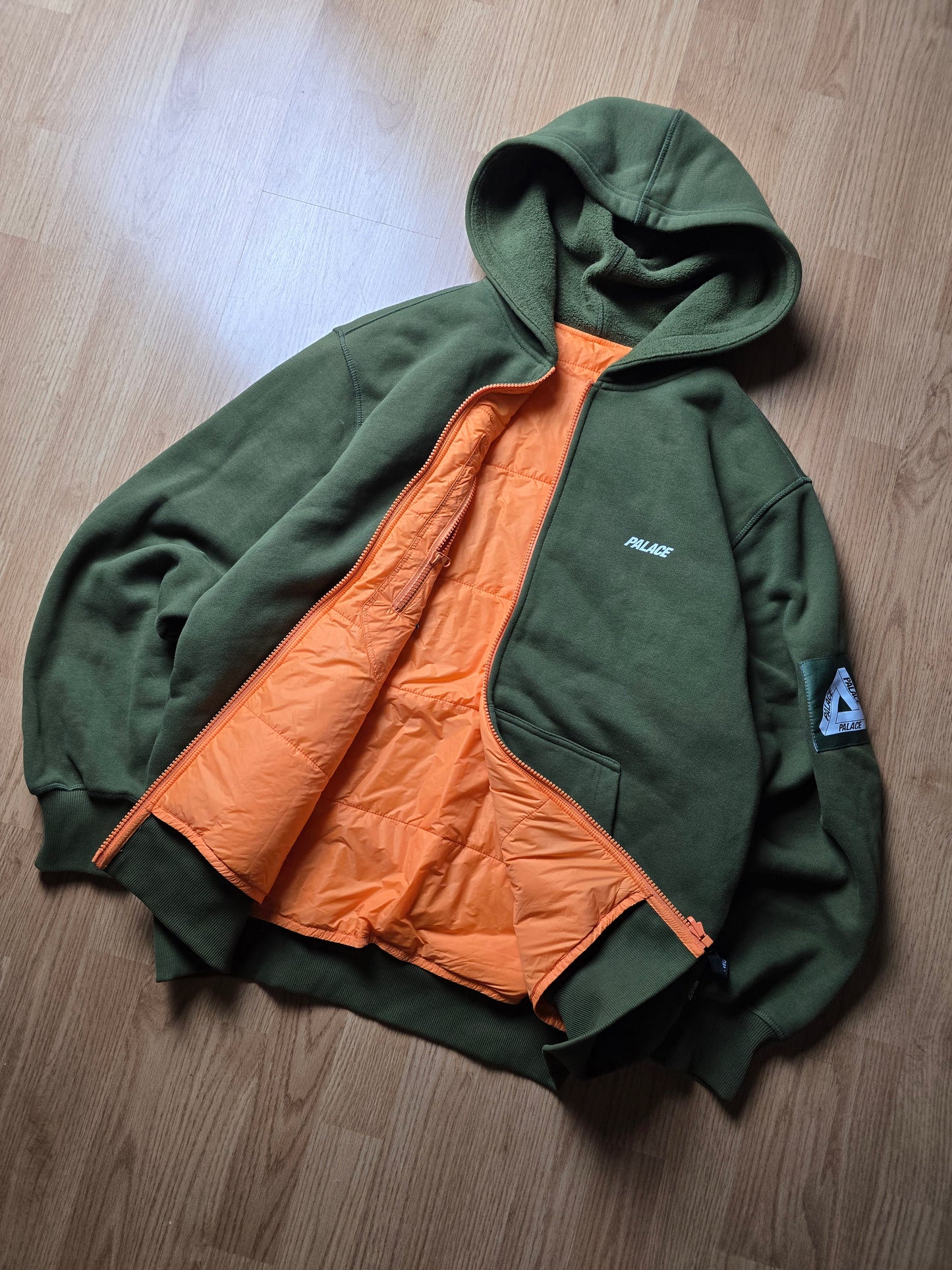 Palace Reversible Vest Hood Jacket (L)