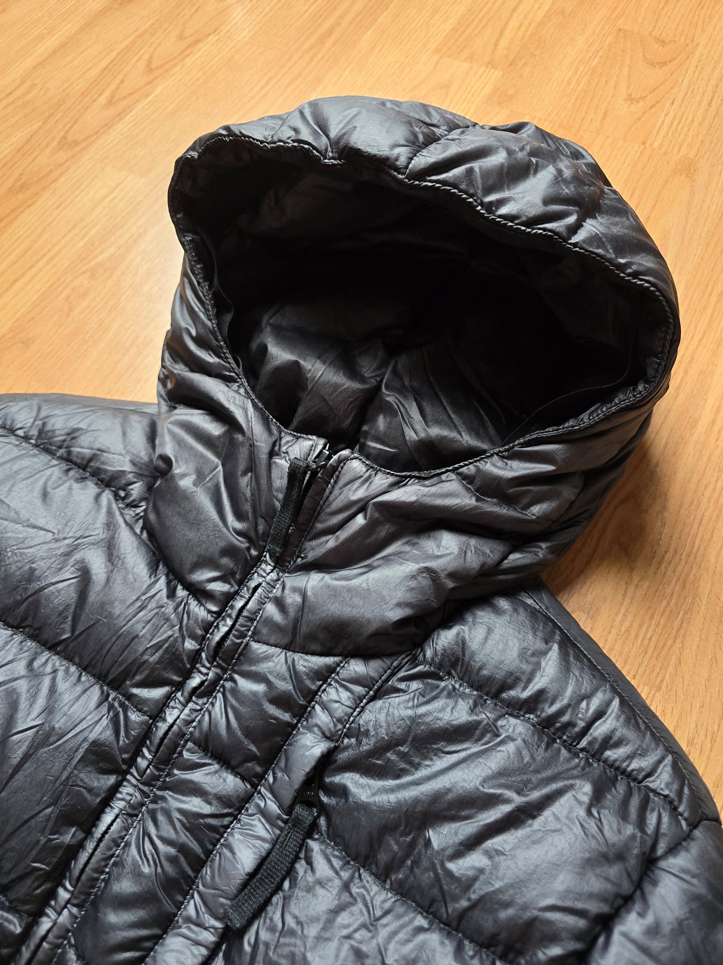 Stone Island Brown Garment Dyed Down Puffer Jacket (M)